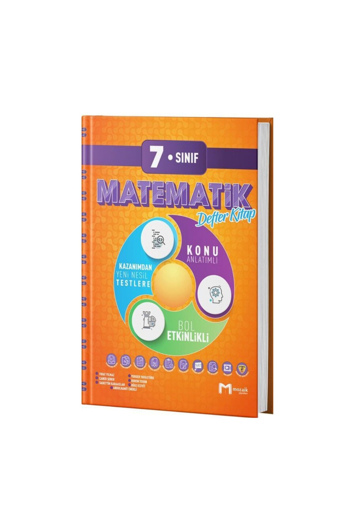 Mozaik Yayınları Mozaik Yayınları 7. Sınıf Matematik Defter Kitap