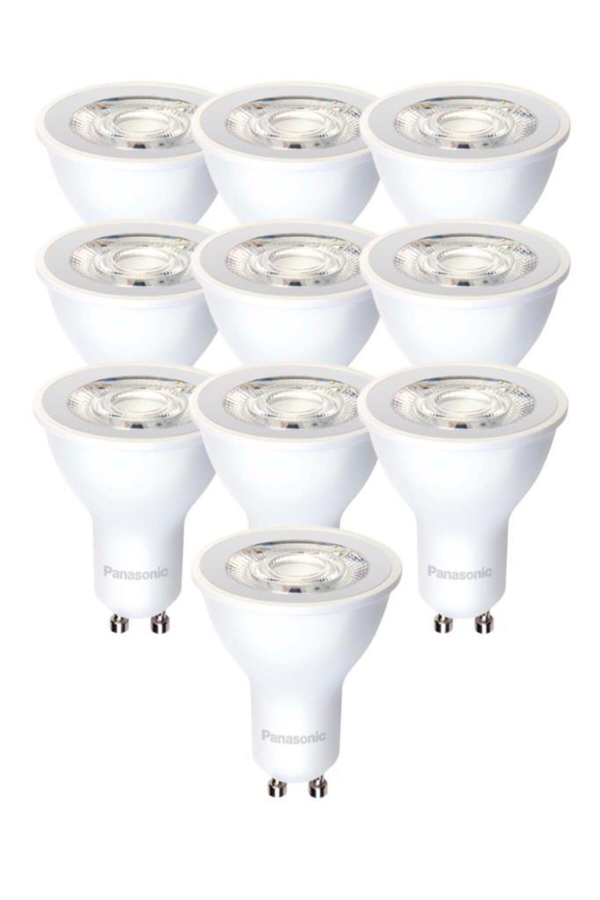 PANASONIC 6W (62W) Led Spot Ampul Beyaz 6500K - GU10 Duy 10 Adet