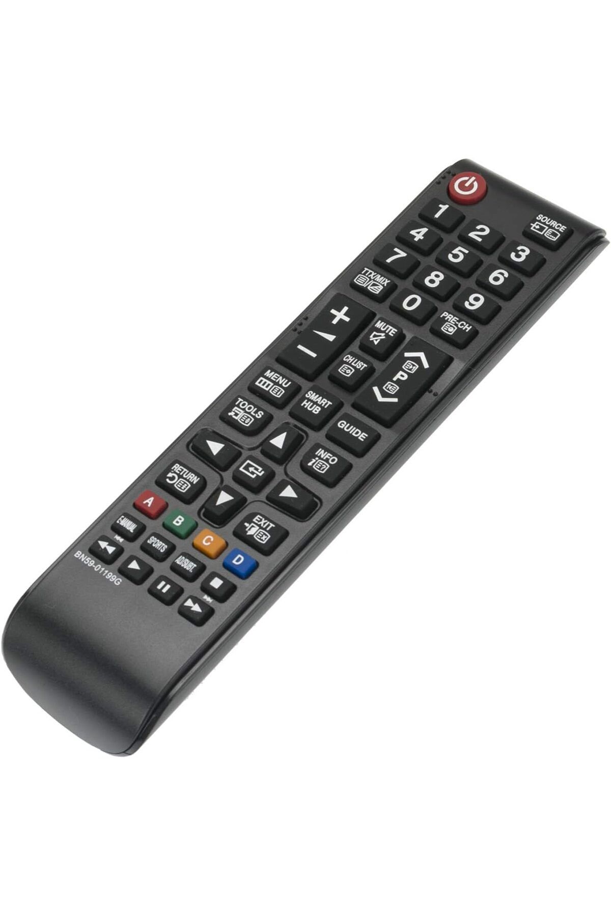 Digielektro Samsunng Tüm Modellerine Uyumlu Kısa Smart Hub Tuş Lcd Led Tv Kumandası