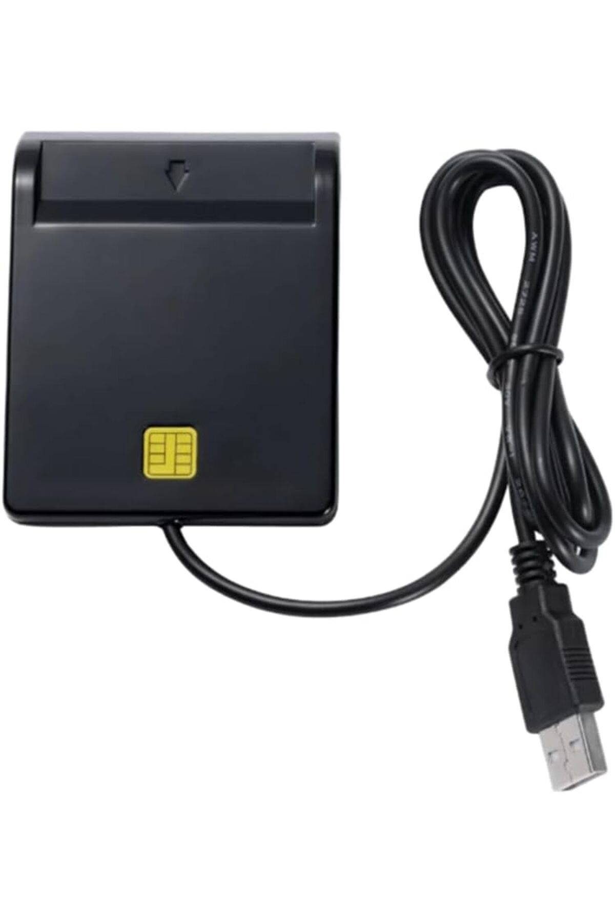 Generic-USB Smart Card Reader, Compact Size 83.6 x 65.1 x 9.5mm, Plug-and-Play Compatible 4