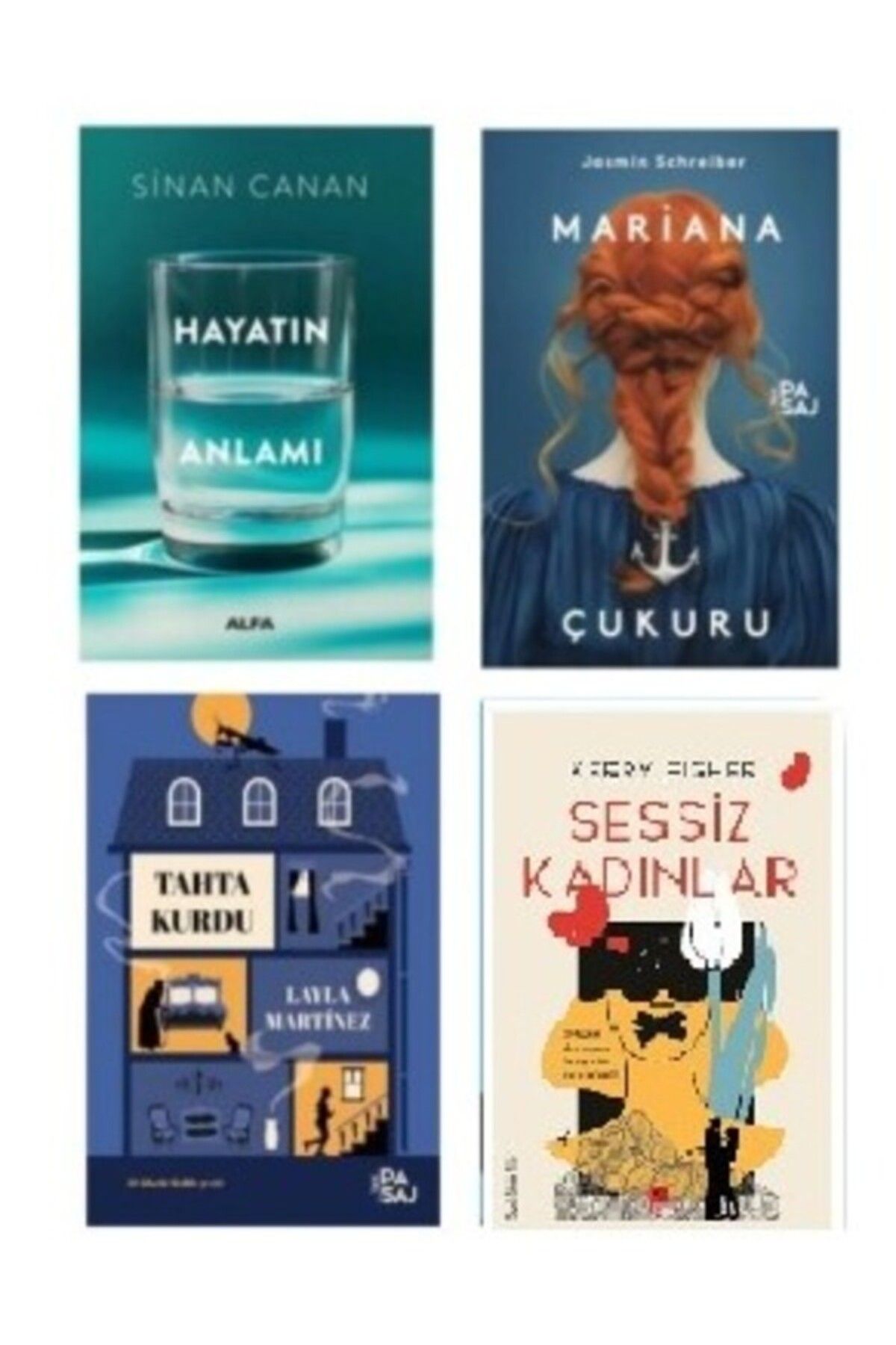 Alfa Yayınları Hayatın Anlamı - Mariana Çukuru- Tahta Kurdu - Sessiz Kadınlar HEDİYE