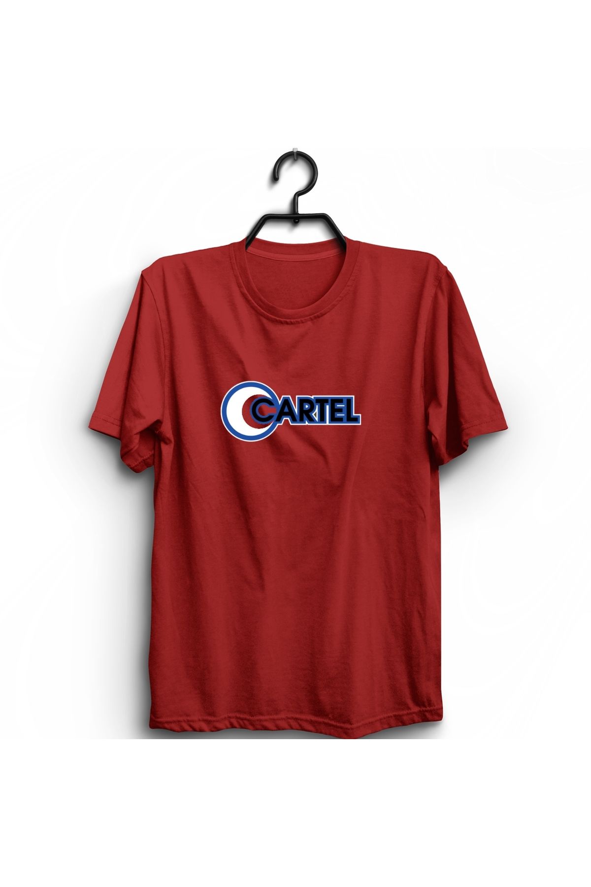 The Fame Cartel Logo, Rap Hiphop Müzik Grubu, Baskılı, Unisex, %100 Pamuk Tişört