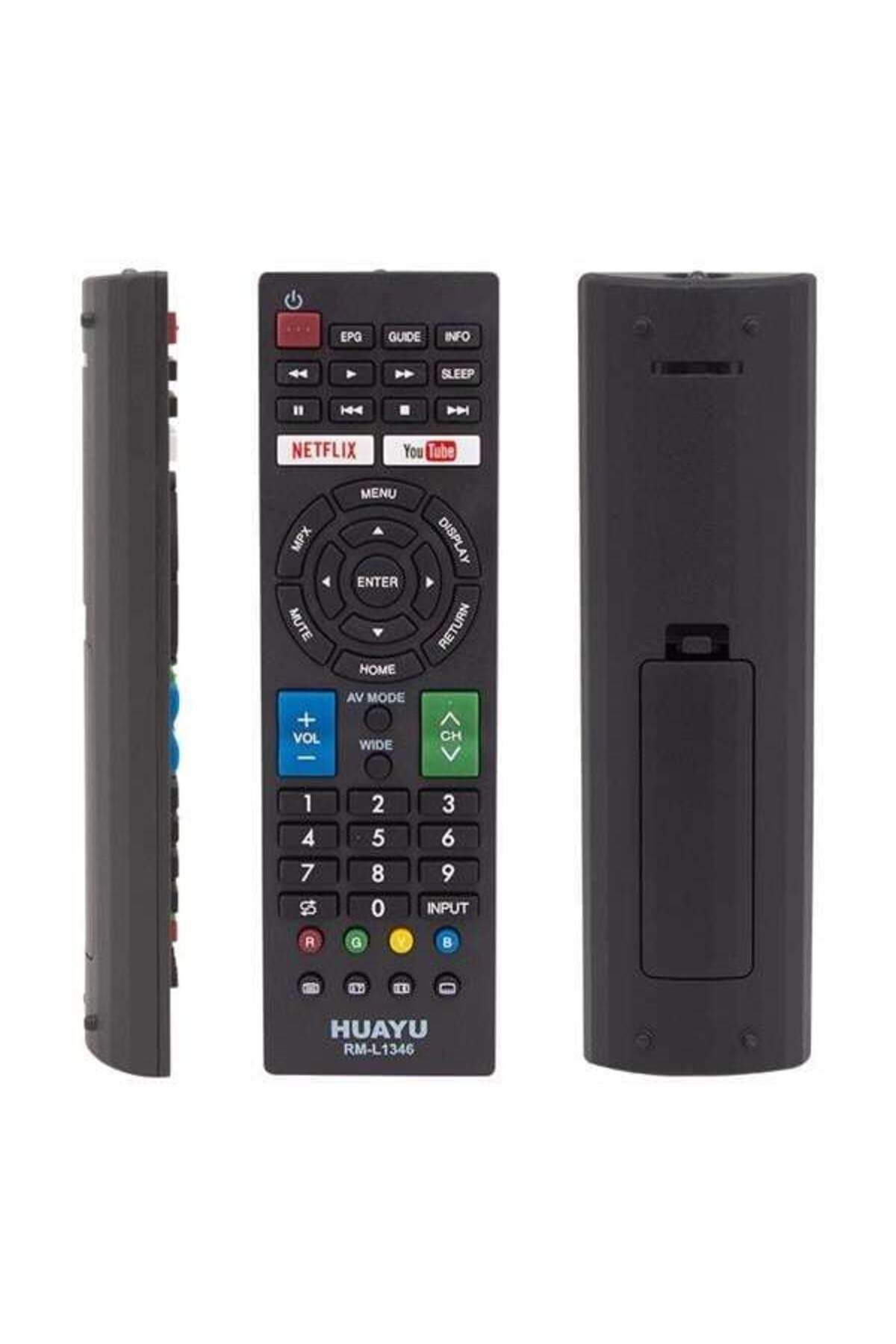 Zayla Sharp RM-L1346 Lcd Netflix Lcd Led Tv Kumandası