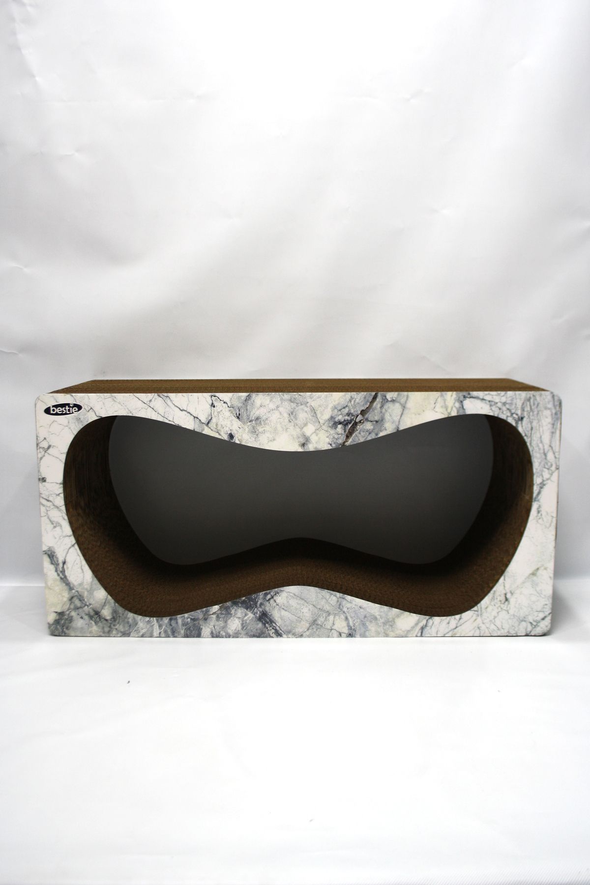 Bestie-Set of 4 - Cat Scratching Sofa Cardboard Cat Scratching Horizontal Scratching - 3D Marble Pattern 2