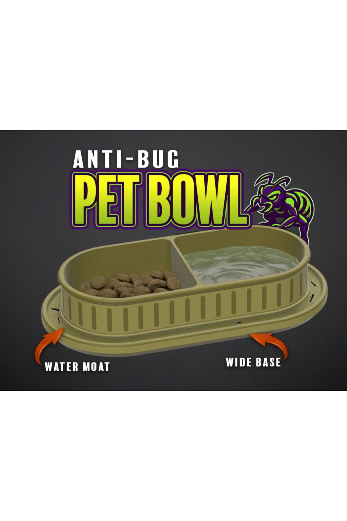 talaşoğlu Anti Bug Pet Bowl