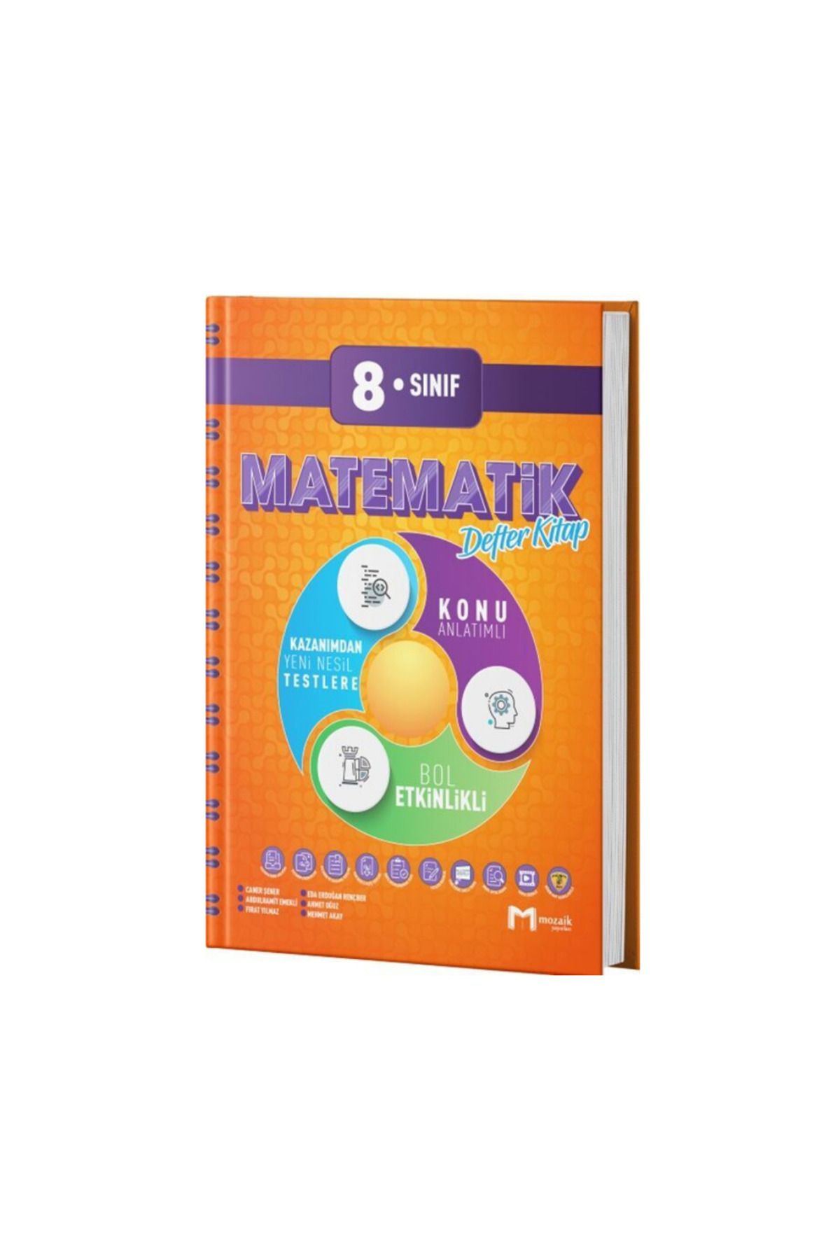 Mozaik Yayınları Mozaik Yayınları 8. Sınıf Matematik Defter Kitap
