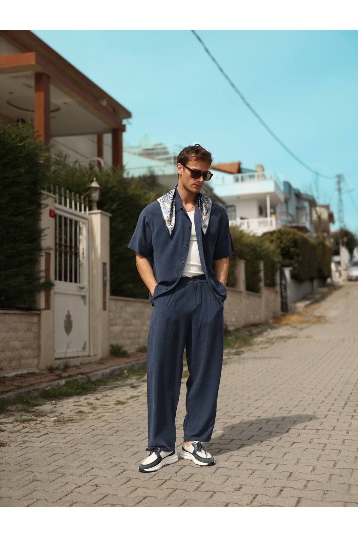 ExxStyle Modal Kumaş Erkek Casual Gömlek