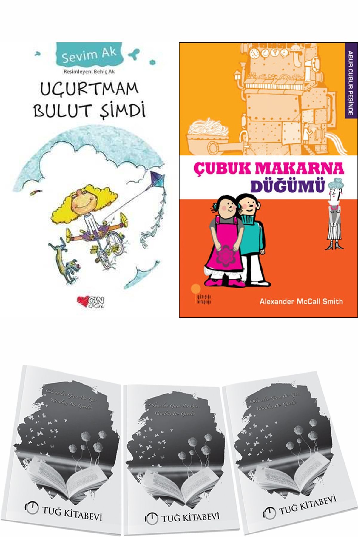 Can Yayınları Uçurtmam Bulut Şimdi ve Çubuk Makarna Düğümü + Hediyeli