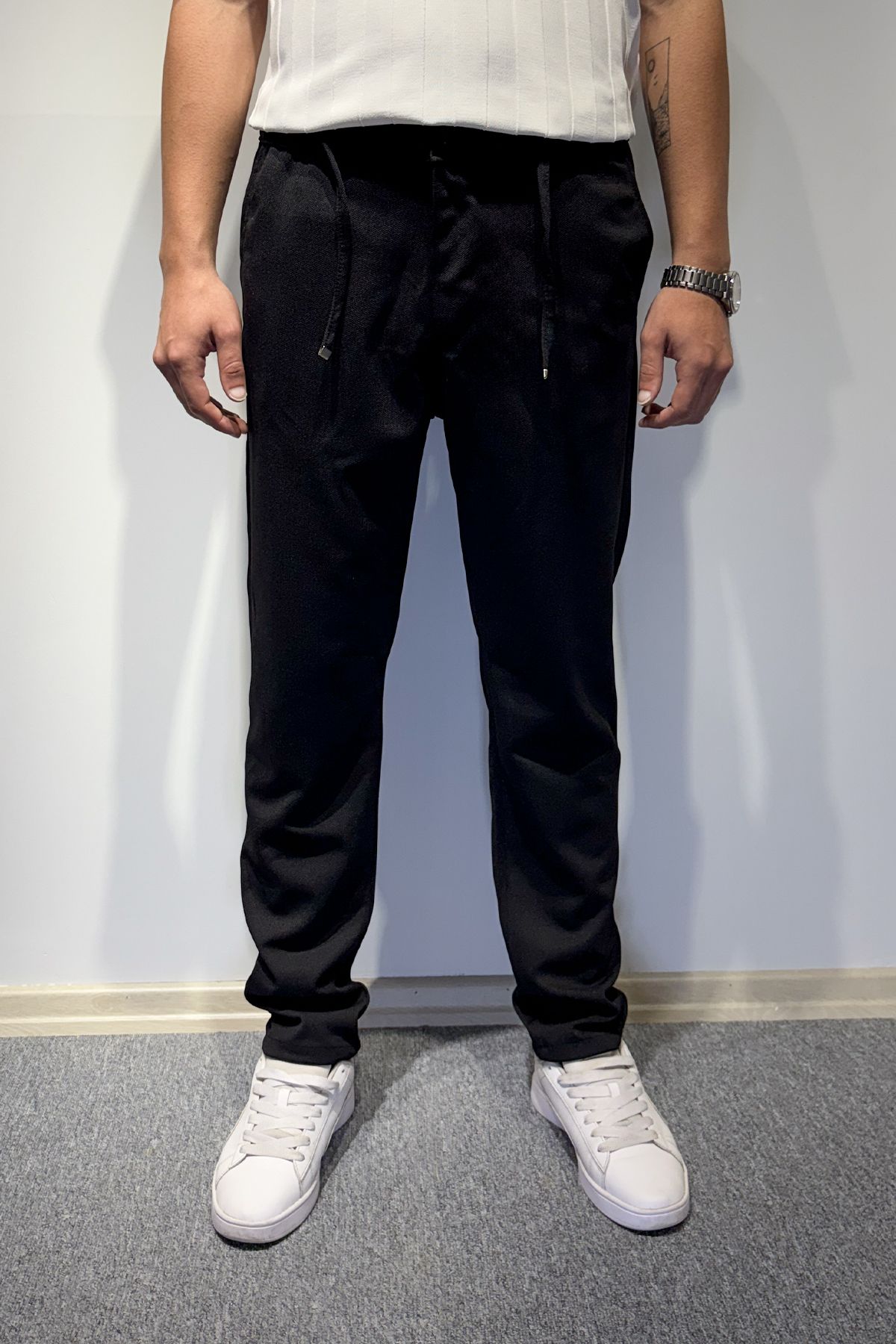 THE DOGI PETEKLİ KUMAŞTAN REGULAR FİT PANTOLON