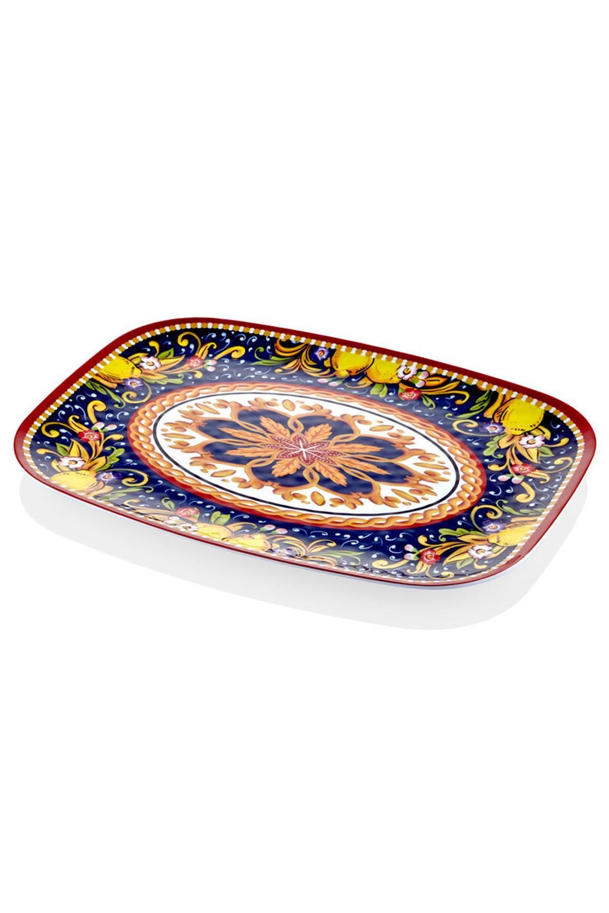 LAMEDORE FLAVOR BUYUK KAYIK TABAK 46X33,5X2,3 CM