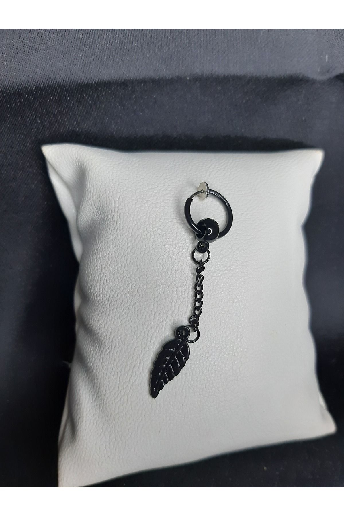 MRYart Yaprak Unisex Çelik Küpe