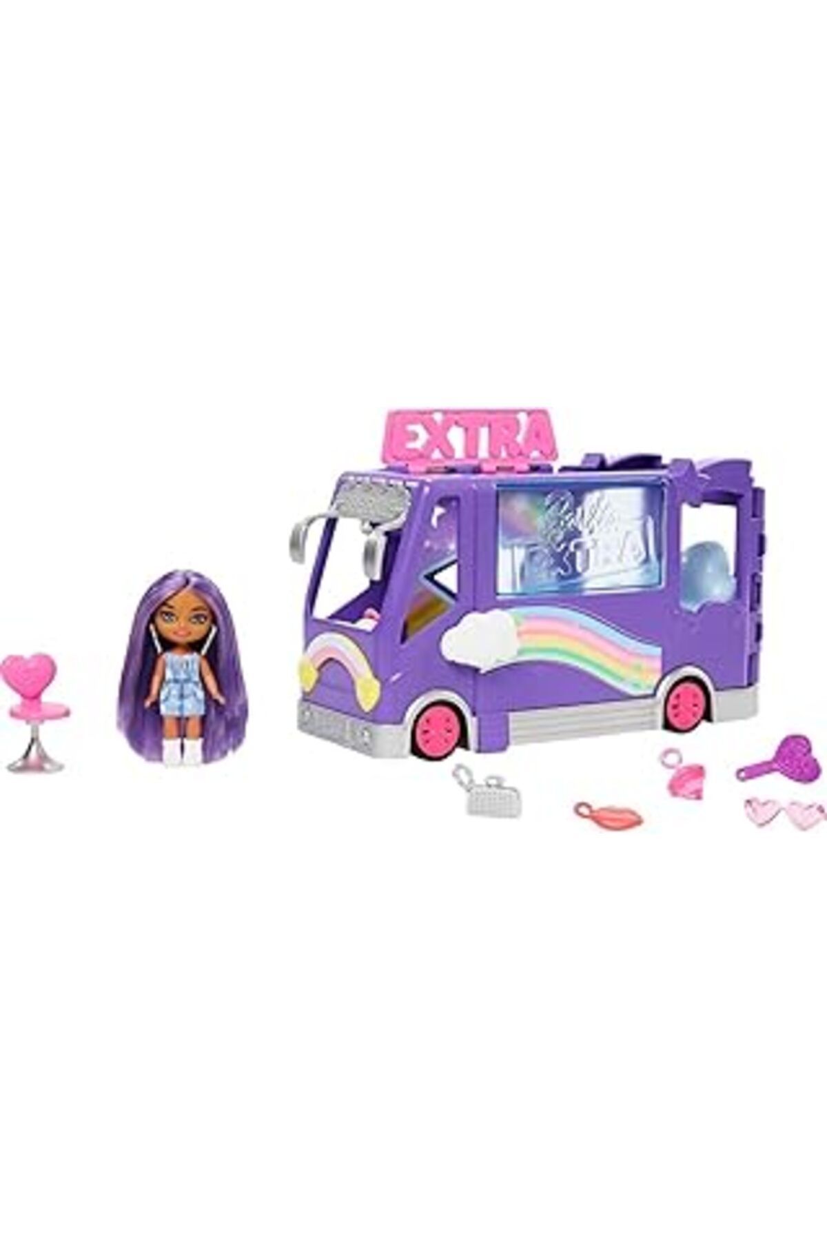 Mu Art Ahşap Barbie Extra Mini Mini Tur Otobüsü