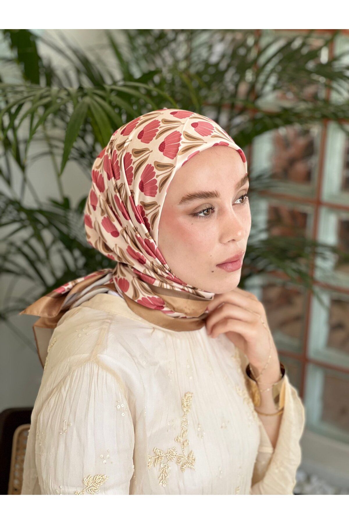 Modakaşmir Florentina Desen Tanca Eşarp