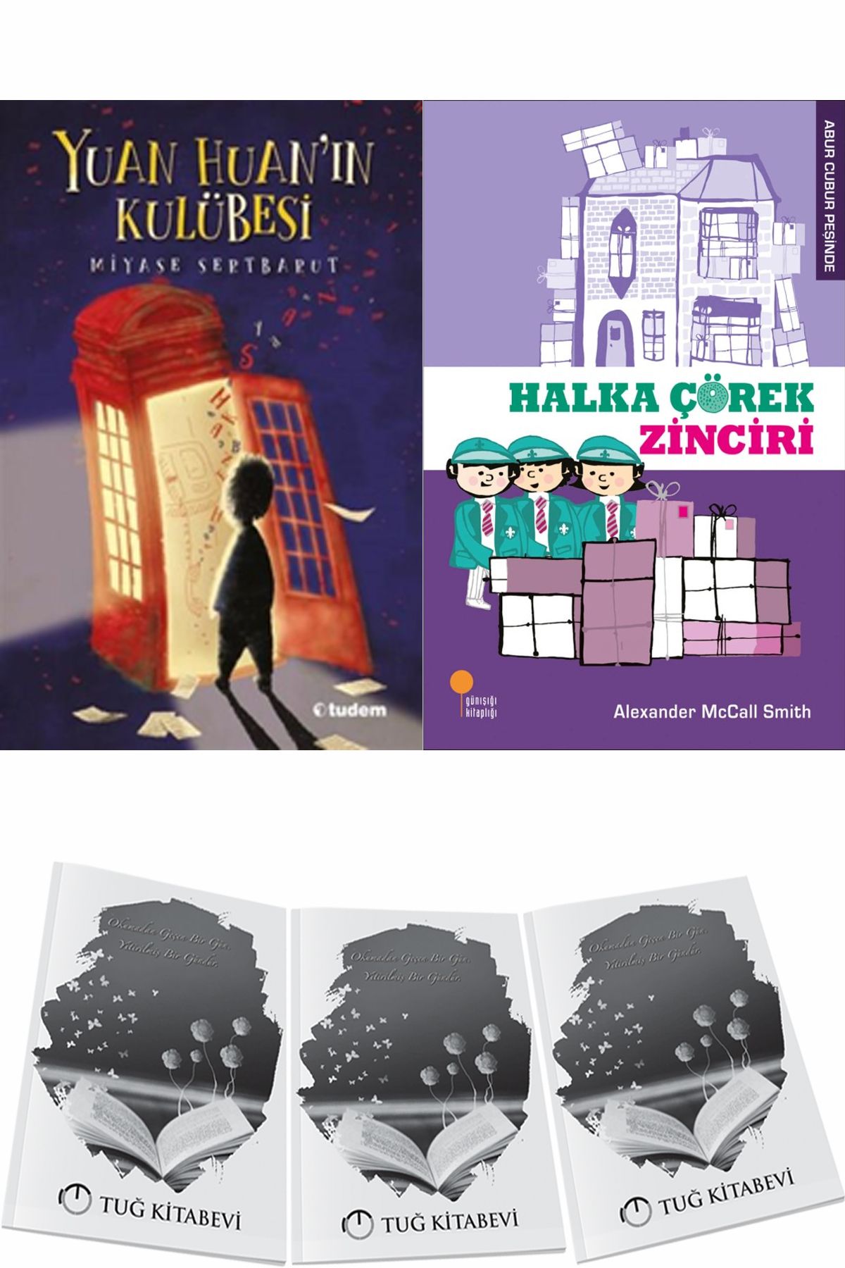 Tudem Yayınları Yuan Huan'ın Kulübesi ve Halka Çörek Zinciri + Hediyeli