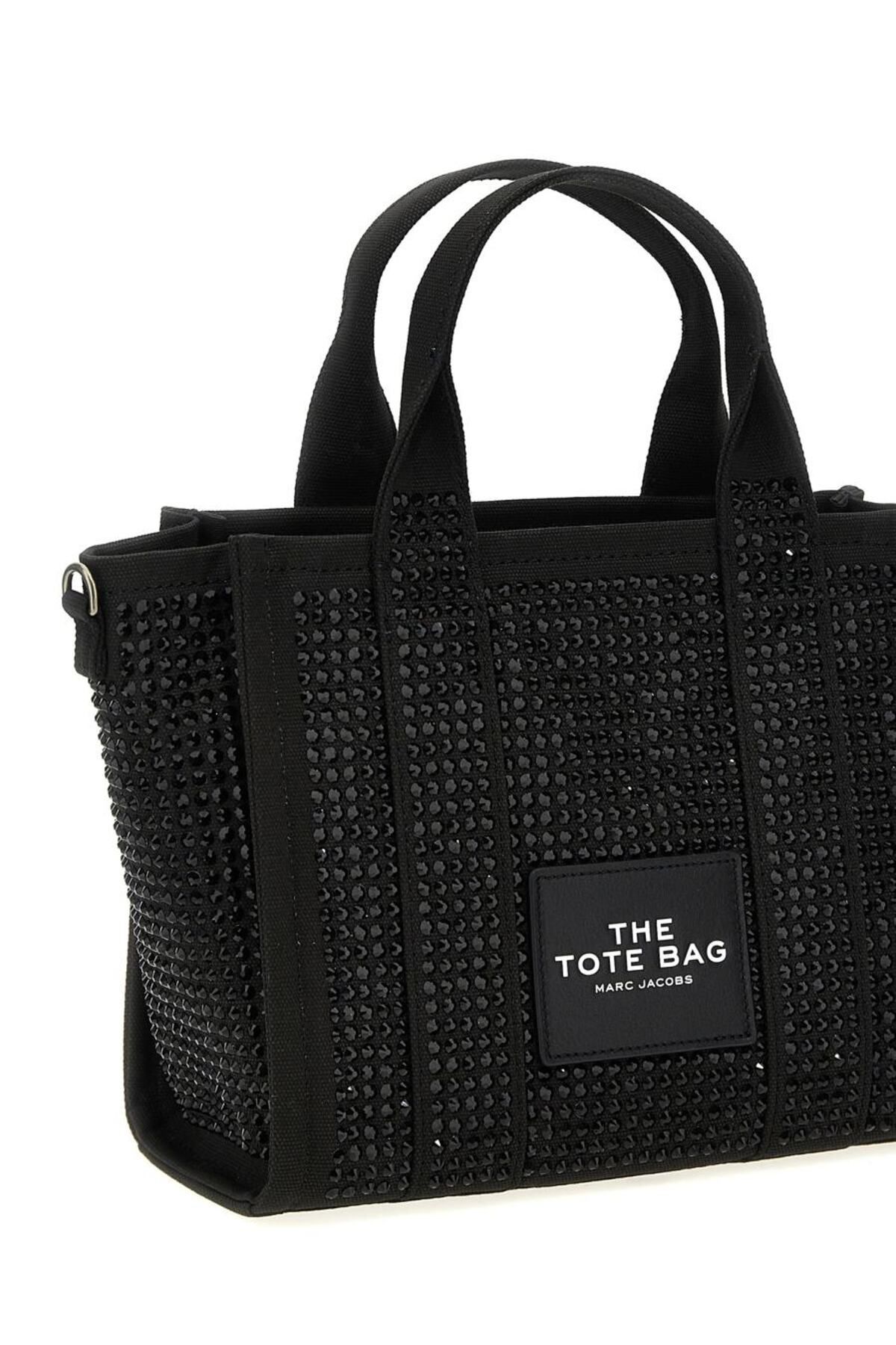 Marc Jacobs-Marc Jacobs 'The Crystal Canvas Small Tote' Handbag 3