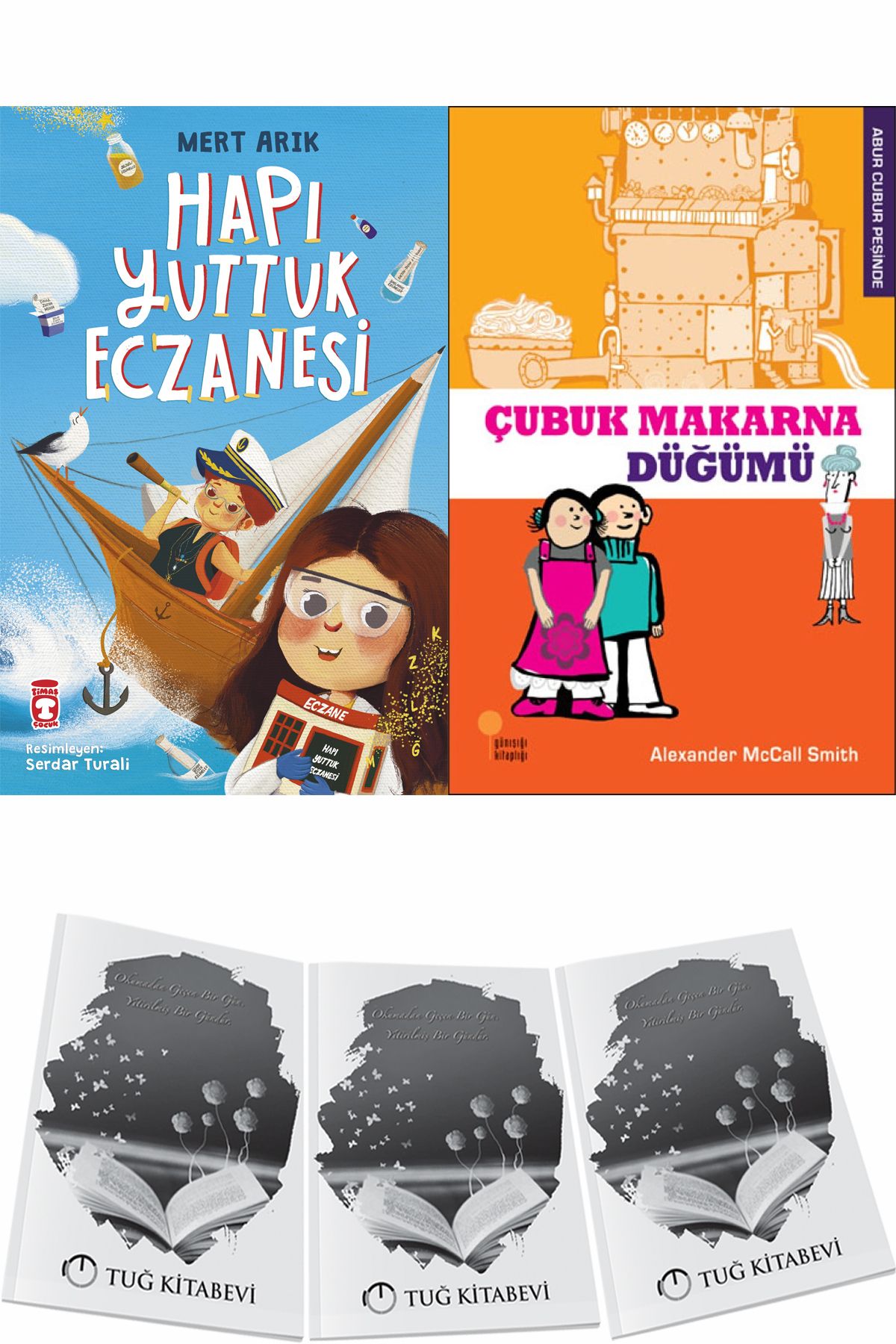 Timaş Çocuk Hapı Yuttuk Eczanesi ve Çubuk Makarna Düğümü + Hediyeli
