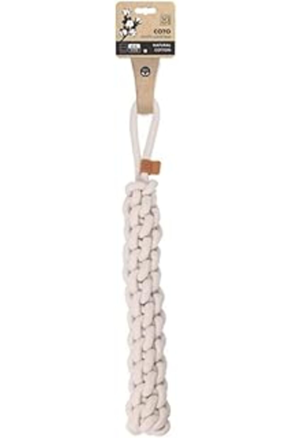 Mu Art Ahşap M-Pets Coto Beyaz Loop Bar 67Cm Örgü Oyuncak