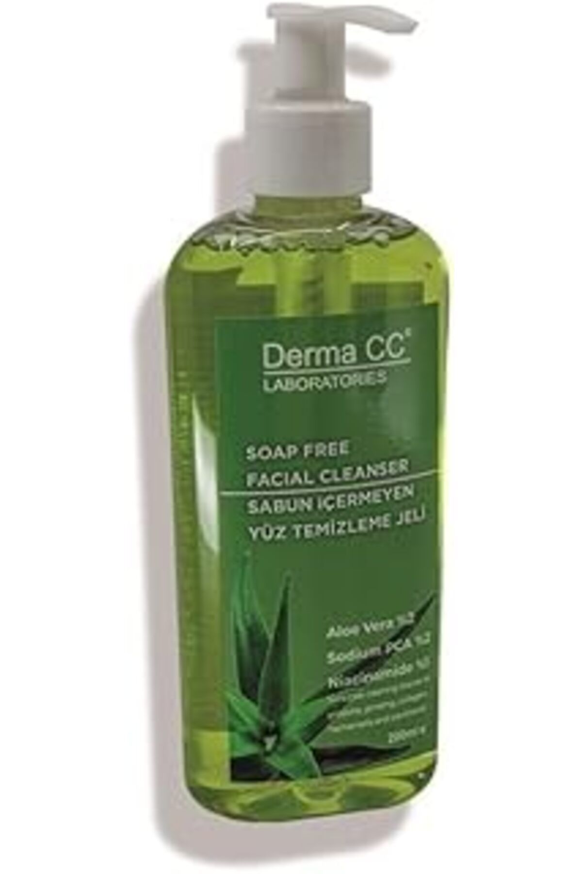 Mu Art Ahşap Derma Cc Laboratories Soap Free Facial Cleanser - Sabun İçermeyen Yüz Temizleme Jeli, 200 Mililitre