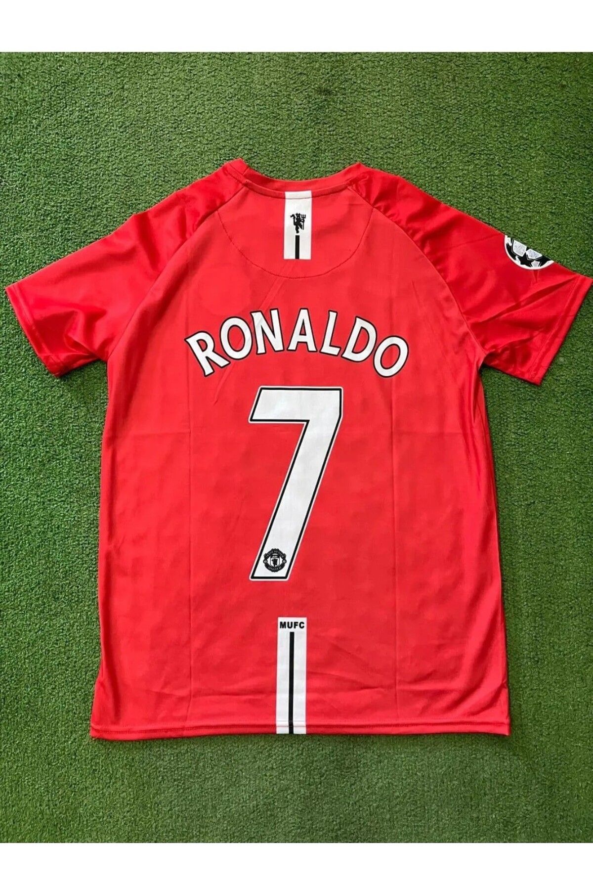 BARBITOS 2008 Ronaldo Manchester United Kırmızı kısa kol forması