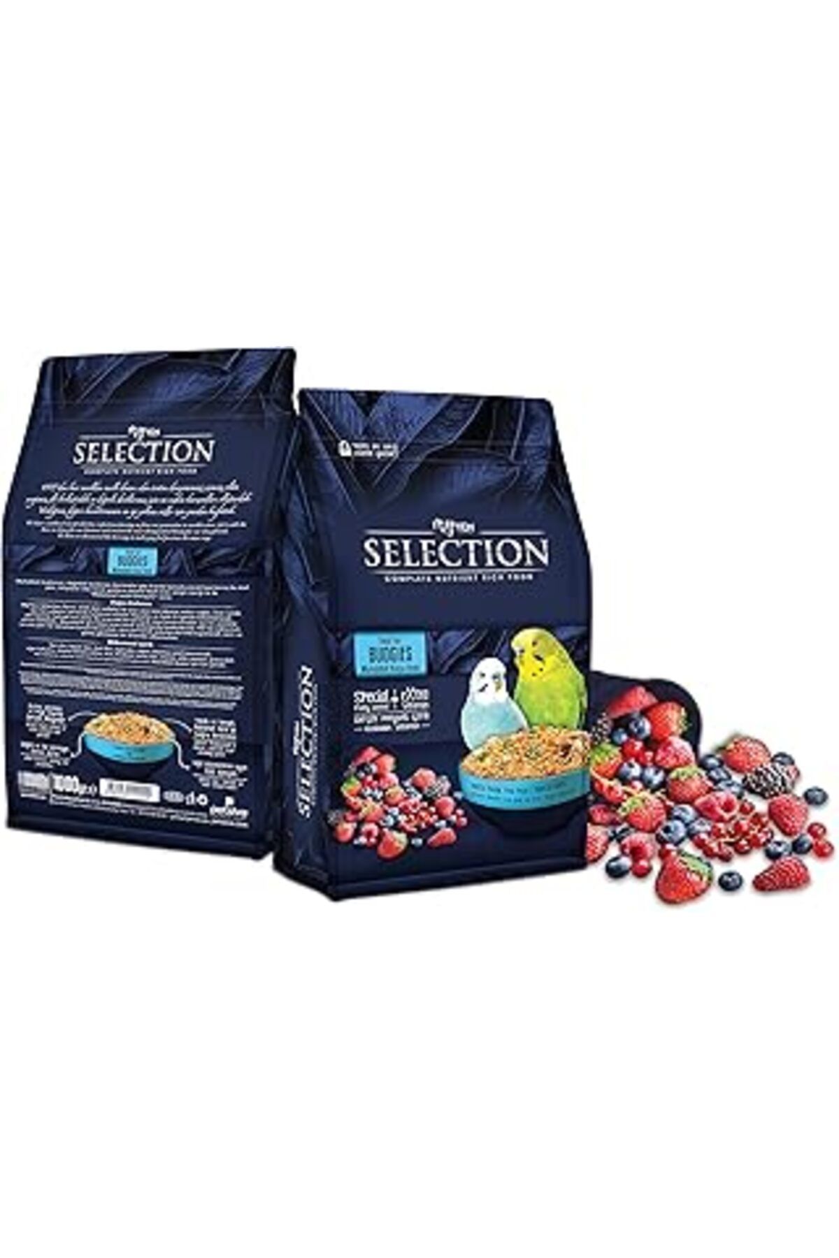 Mu Art Ahşap Myyem Selection 10 Çeşit Gerçek Meyve Parçalı Muhabbet Yemi 1Kg