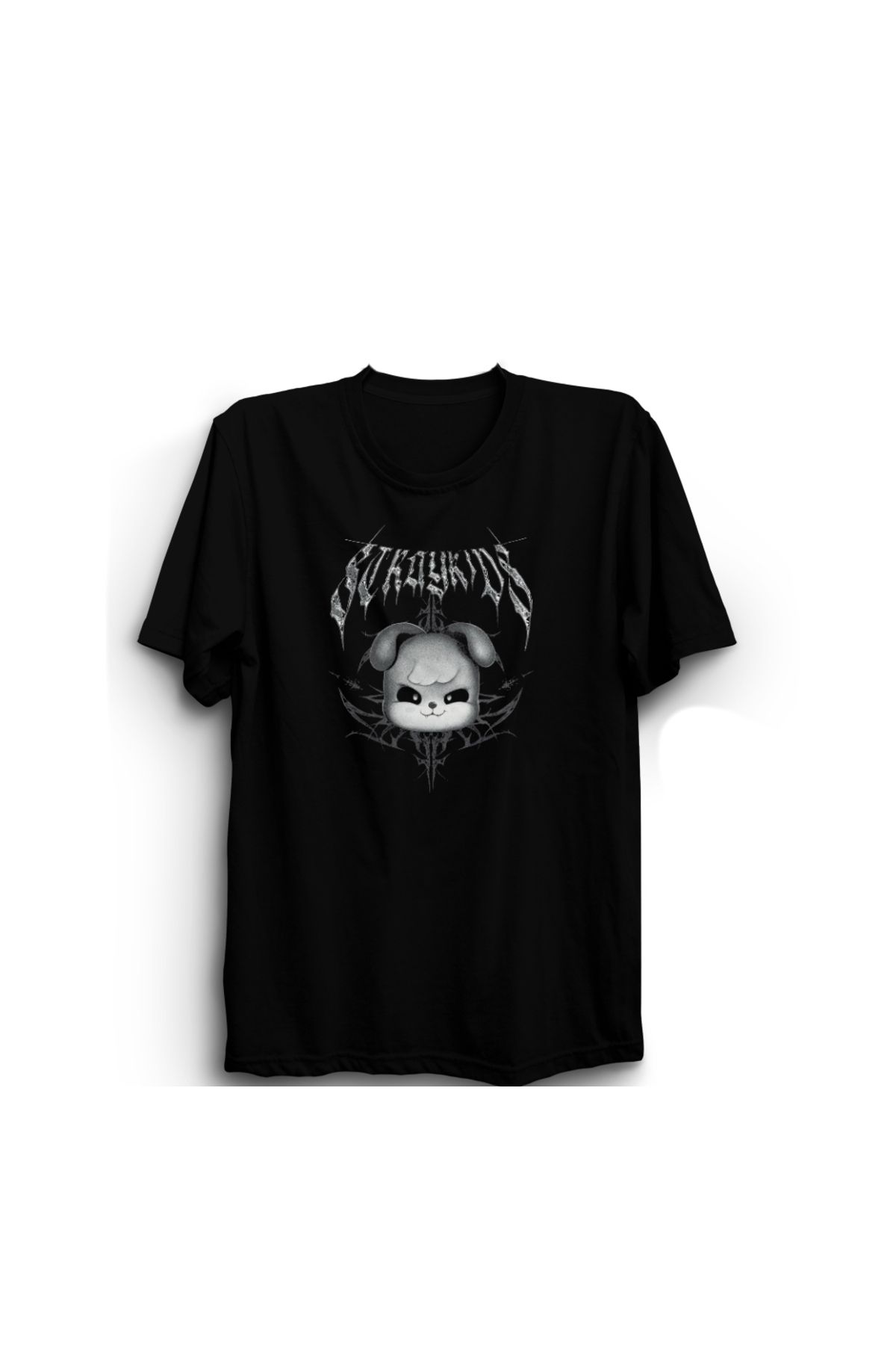The Fame Stray Kids, Skzoo, Evil Puppym, K-Pop Müzik Grubu, Unisex, %100 Pamuk Tişört