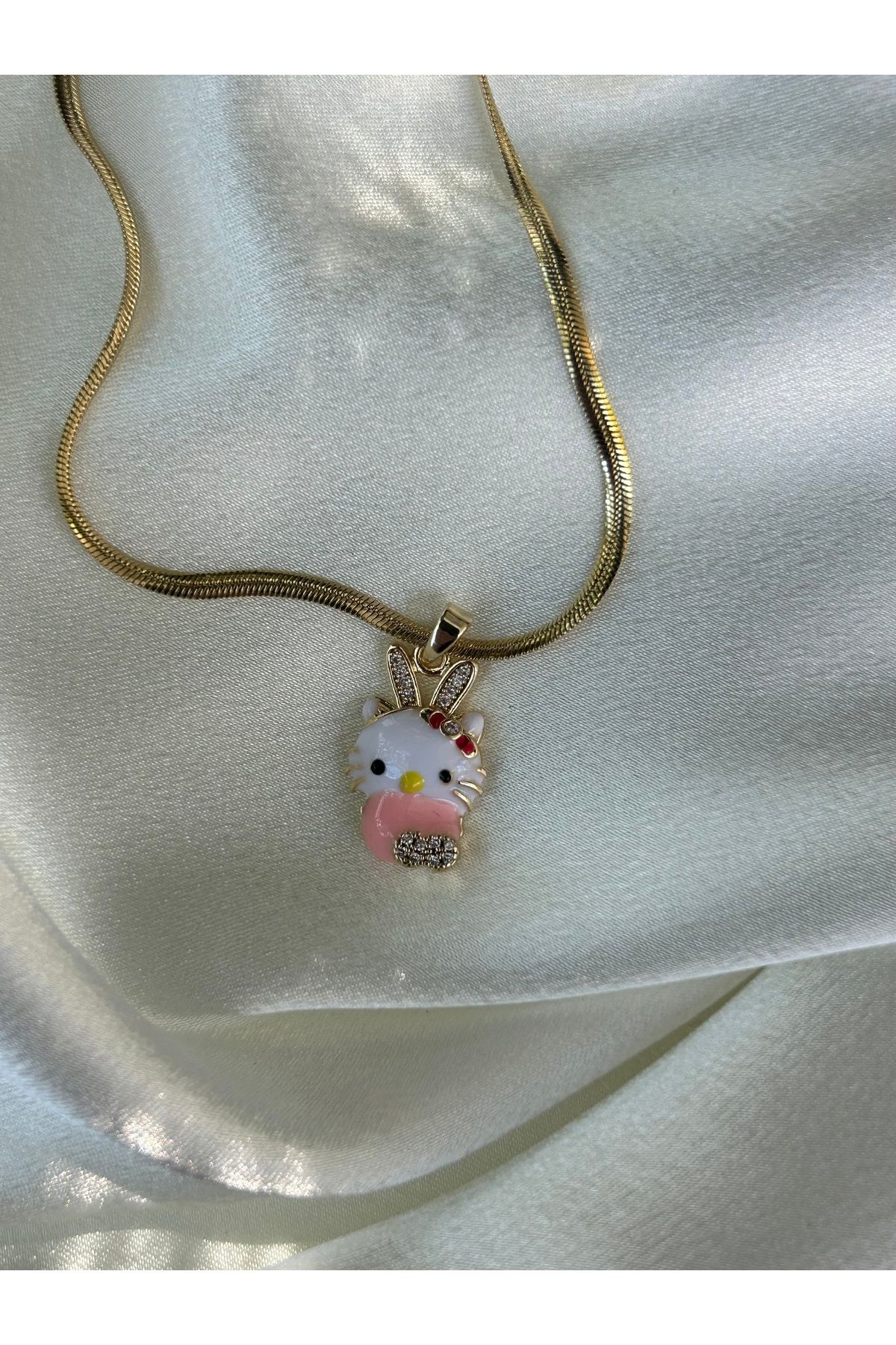 Veloura Acc. Hello Kitty Çocuk Çelik Kolye
