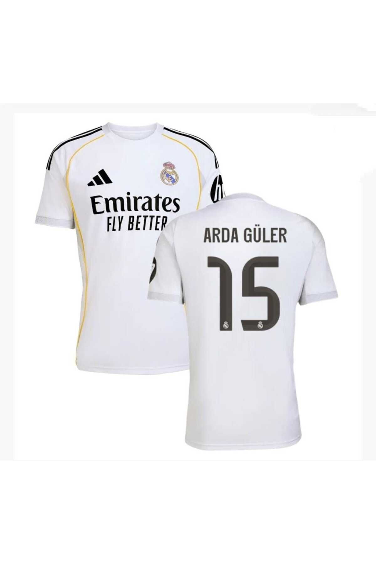 BYSPORTAKUS Real Madrid 2025-26 Yeni Sezon A.r.d.a Güler iç Saha Forması