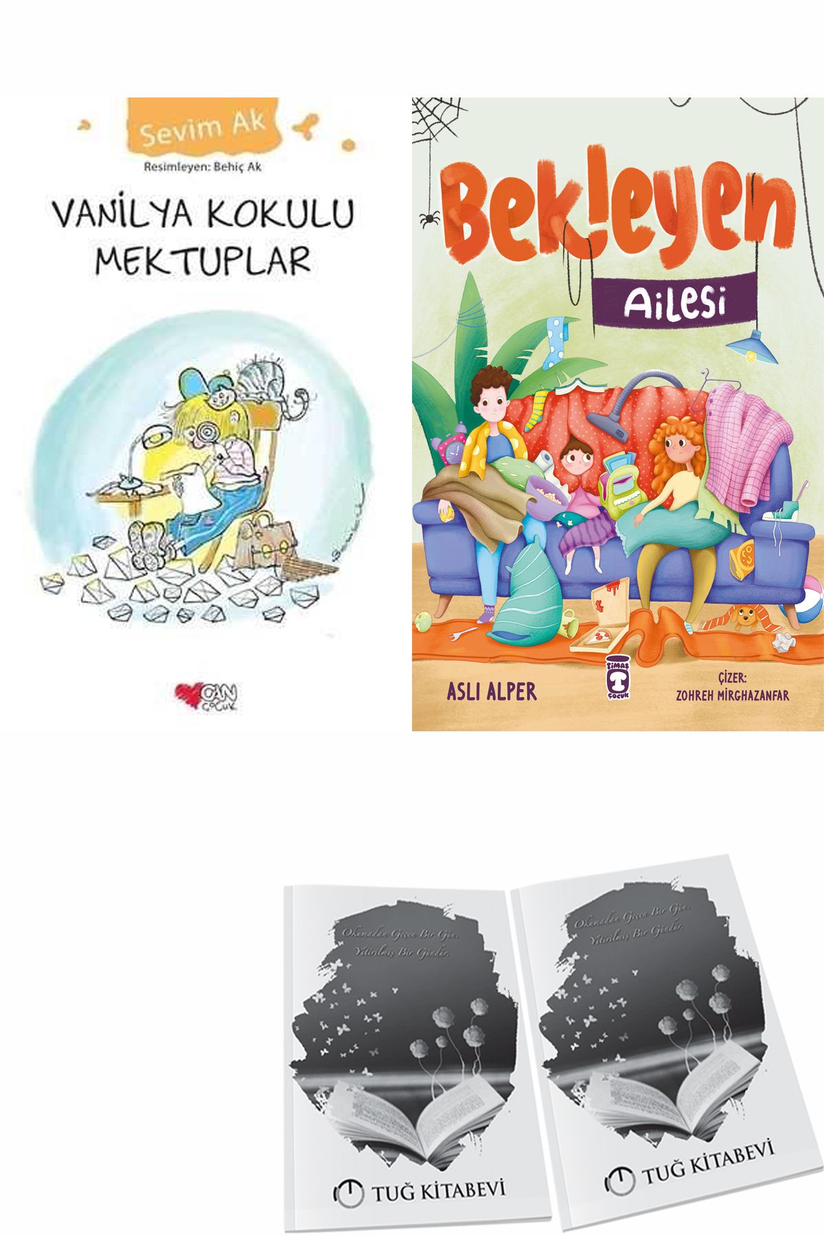 Can Yayınları Vanilya Kokulu Mektuplar ve Bekleyen Ailesi + Hediyeli
