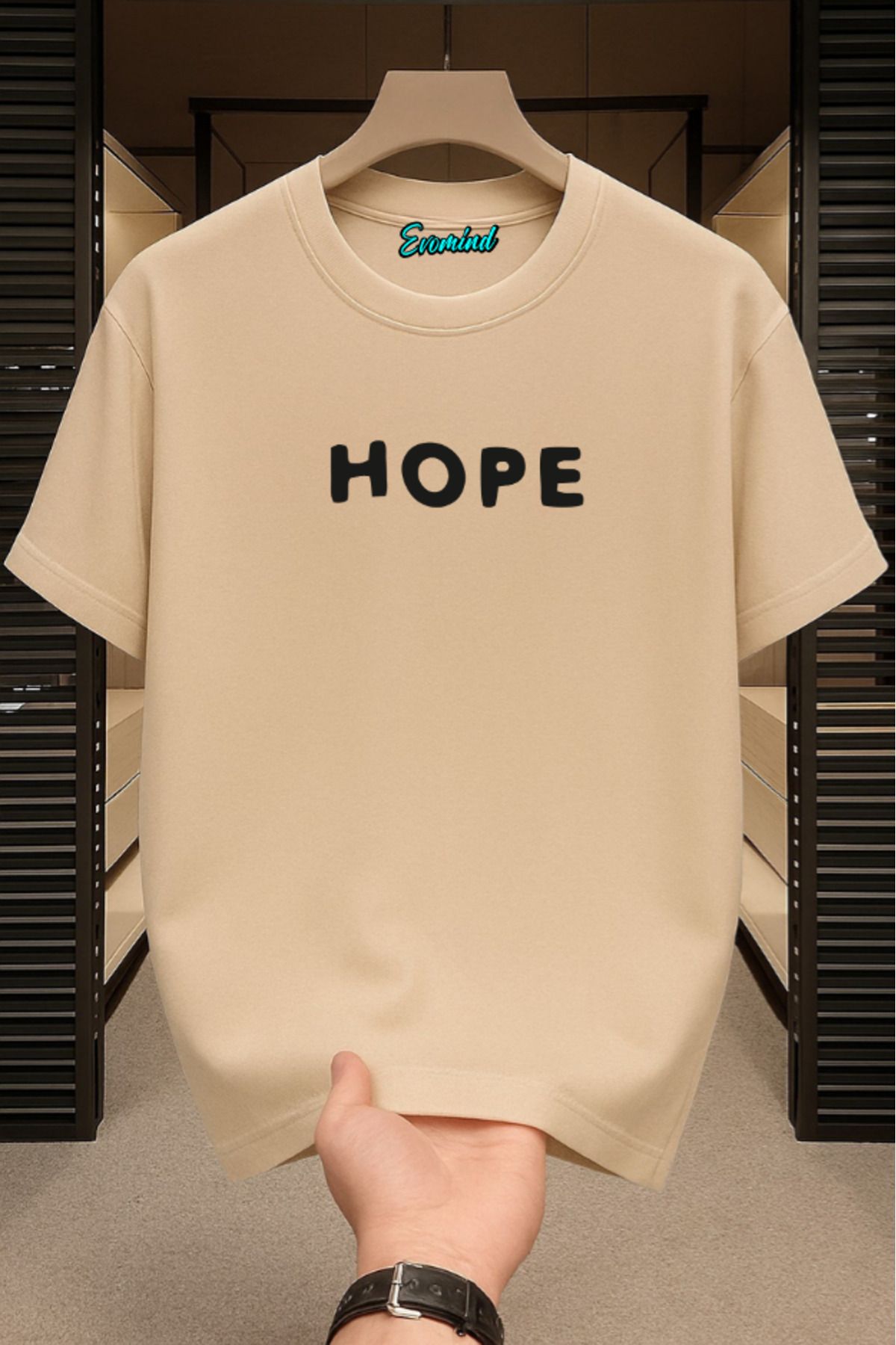 Evomind Hope Baskılı Unisex T-shirt