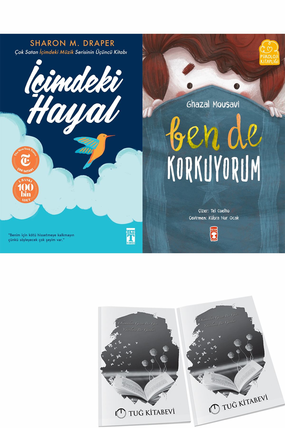 Genç Timaş İçimdeki Hayal ve Ben de Korkuyorum + Hediyeli