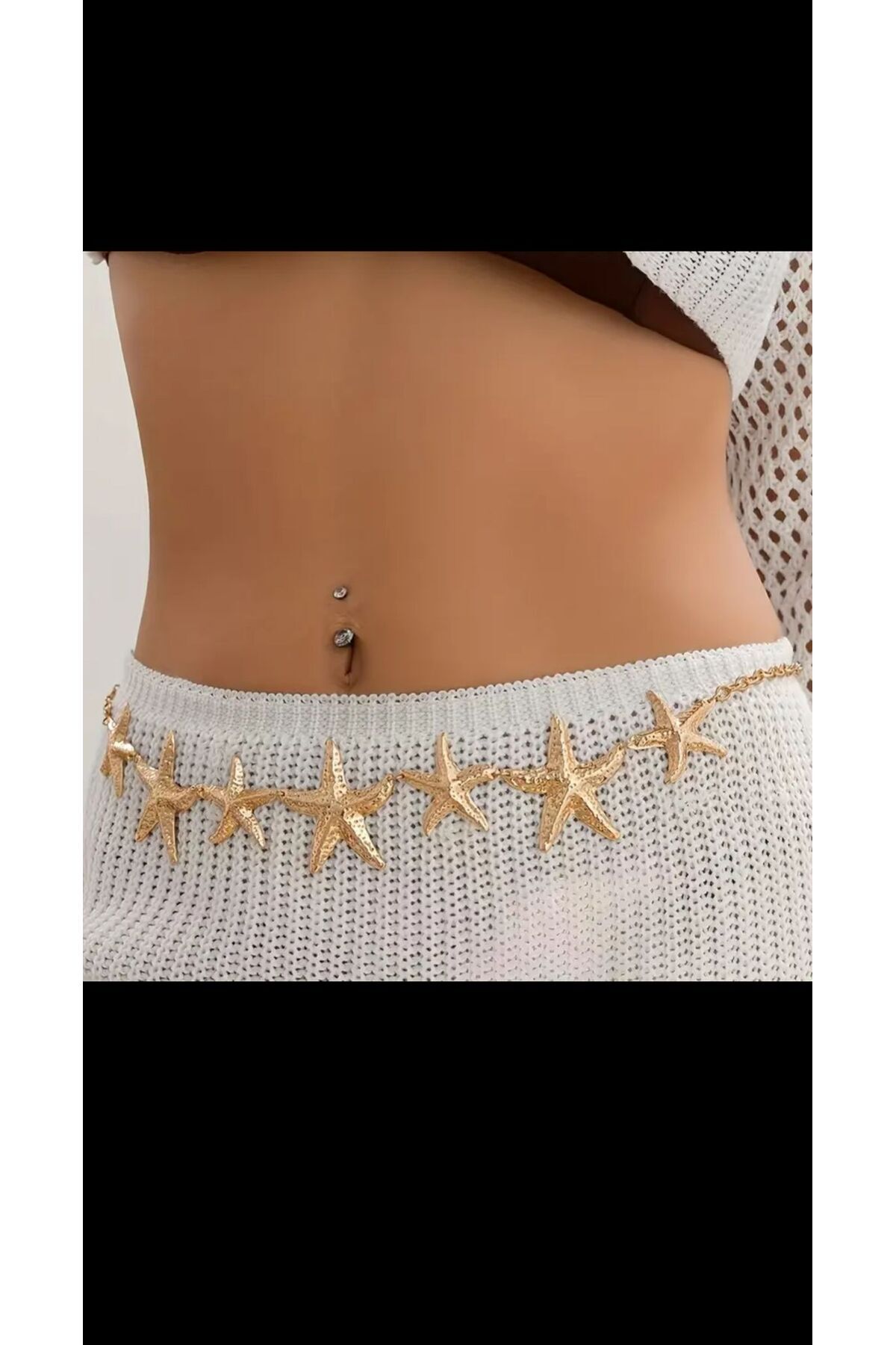 WOMEN'S WAIST CHAIN SKIRT DRESS CHAIN