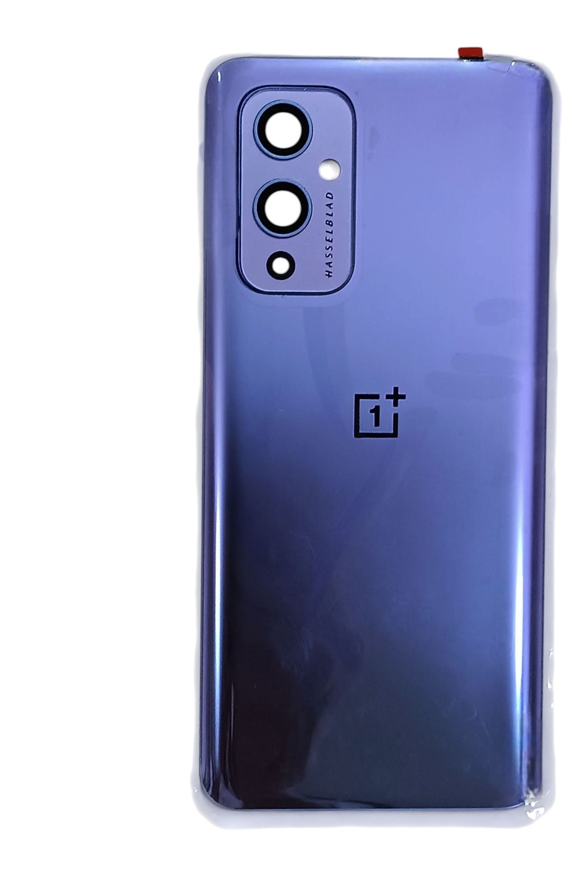 indirimplus OnePlus 9 Arka Kapak Pil Kapağı Mori Renk Kamera Camlı Lensli One Plus 9 Arka Kapak Mor Renk