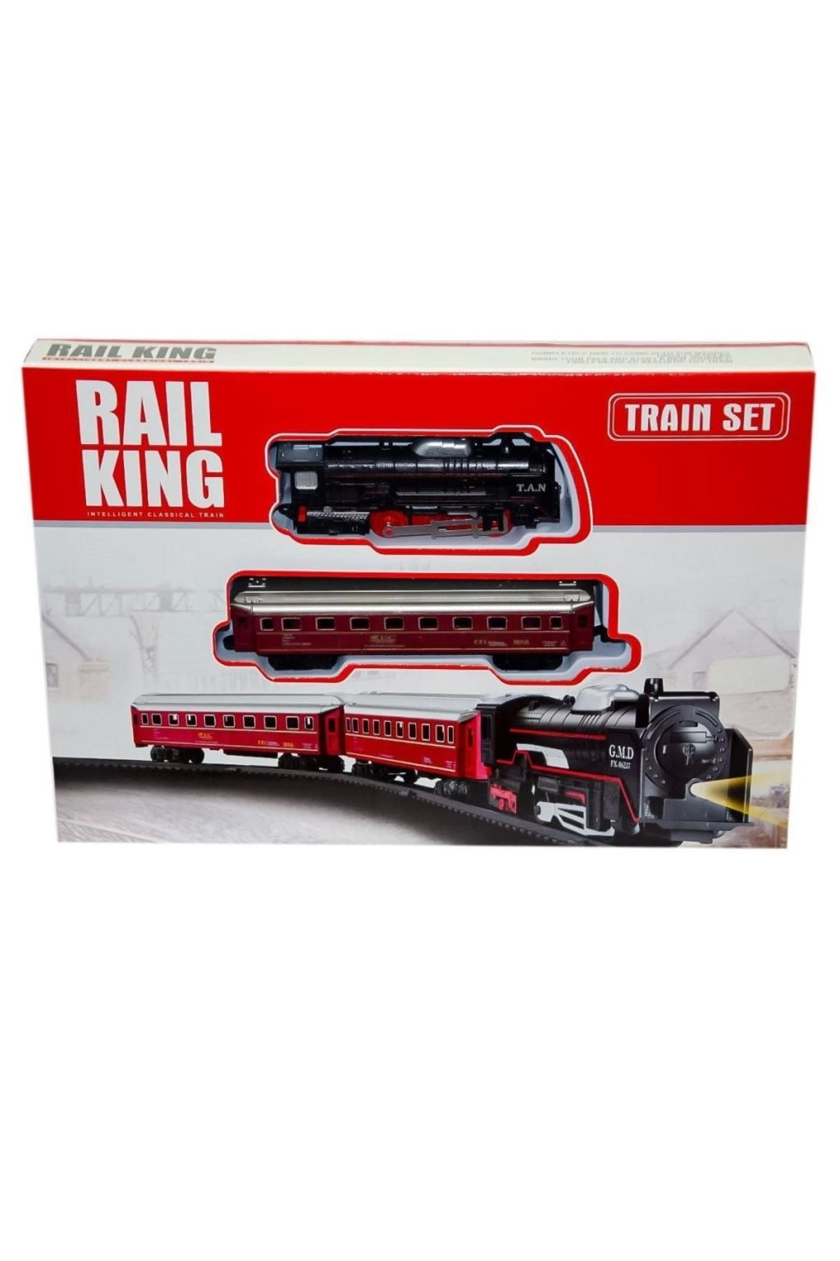 artisania CNM42 Pilli Tren Seti 48 -Can-Em Oyuncak