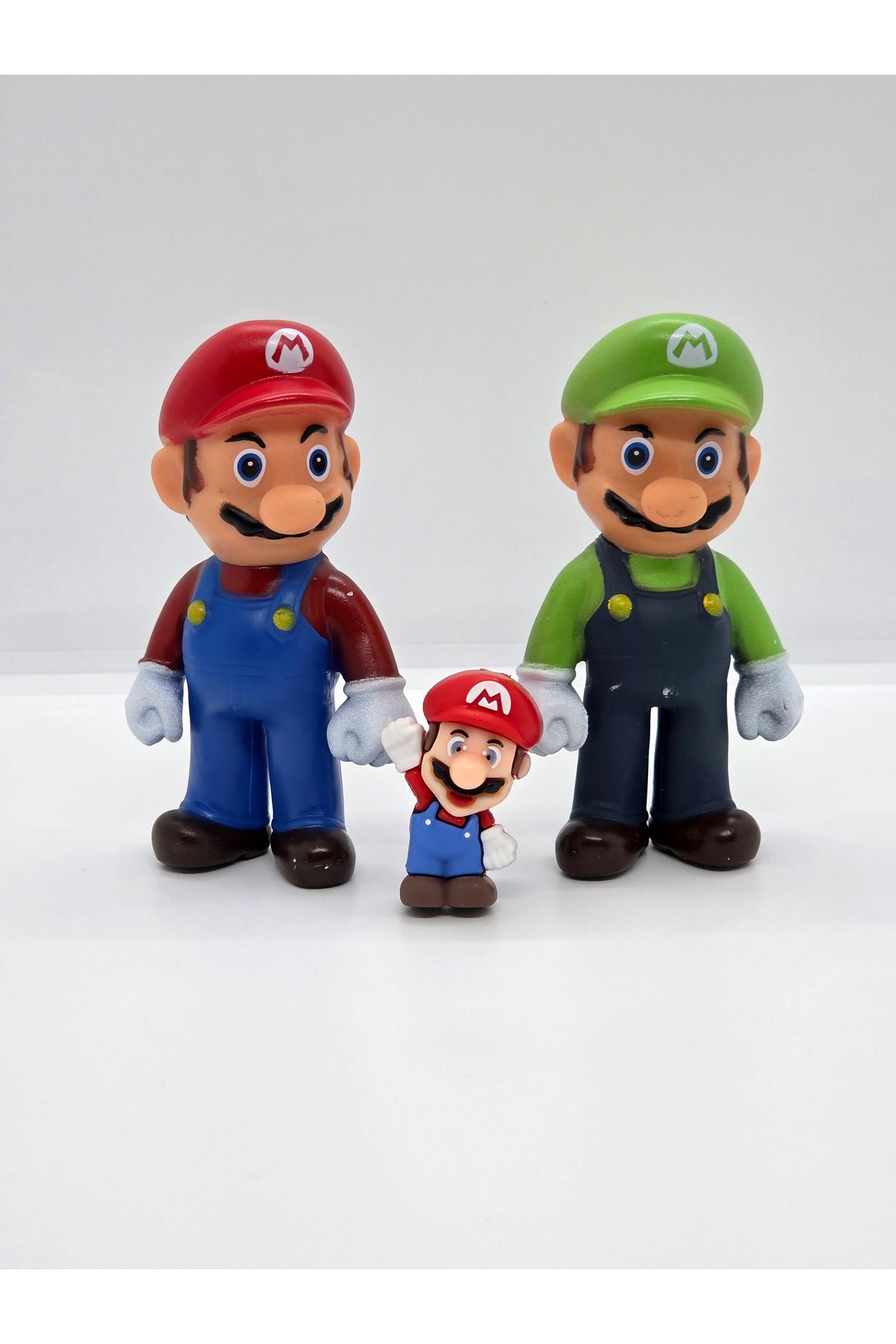 Collectors Store 3'lü Süper Mario & Luigi Karakter Oyuncak Figürler