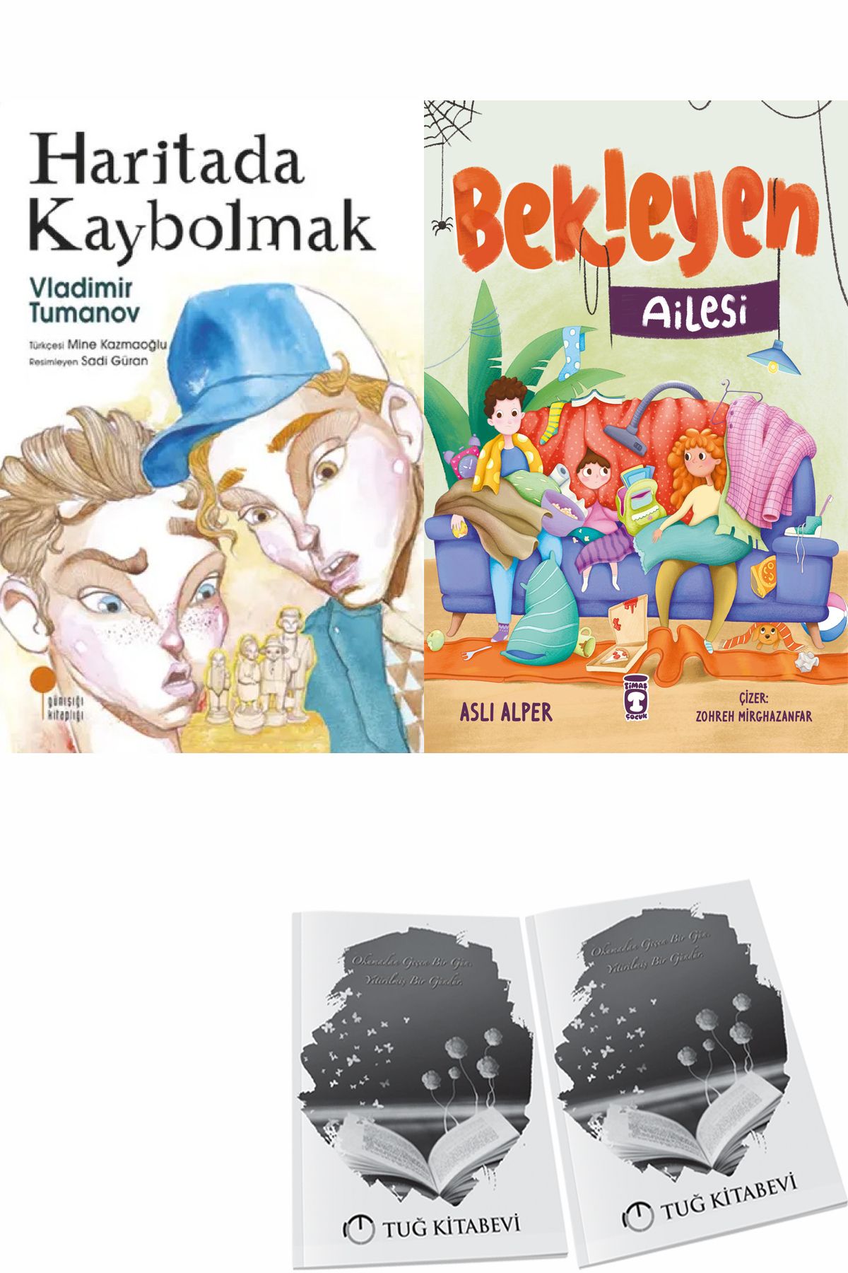 Günışığı Kitaplığı Haritada Kaybolmak ve Bekleyen Ailesi + Hediyeli
