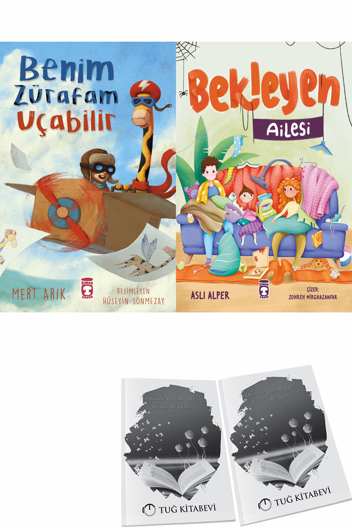 Timaş Çocuk Benim Zürafam Uçabilir ve Bekleyen Ailesi + Hediyeli