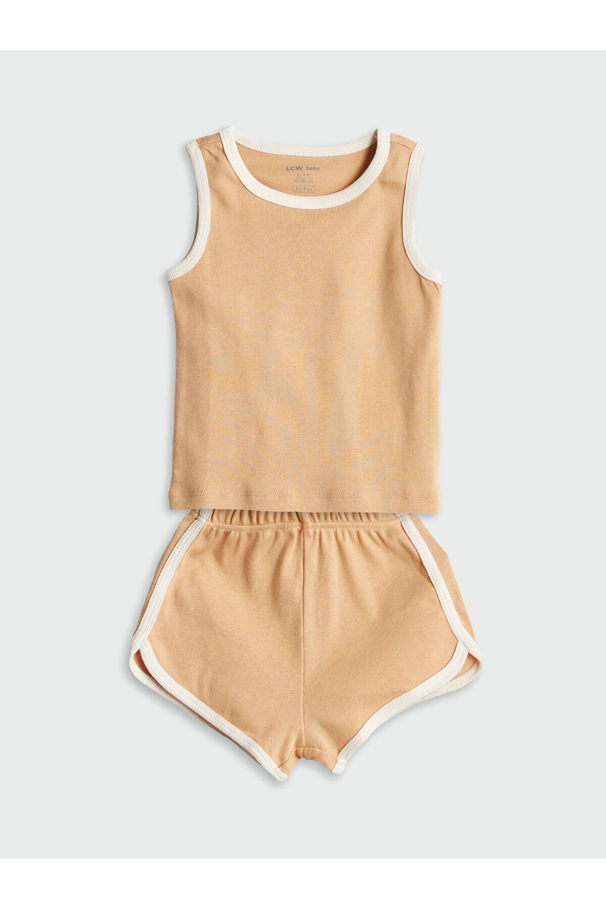LC Waikiki Basic Erkek Bebek Şortlu Pijama Takımı