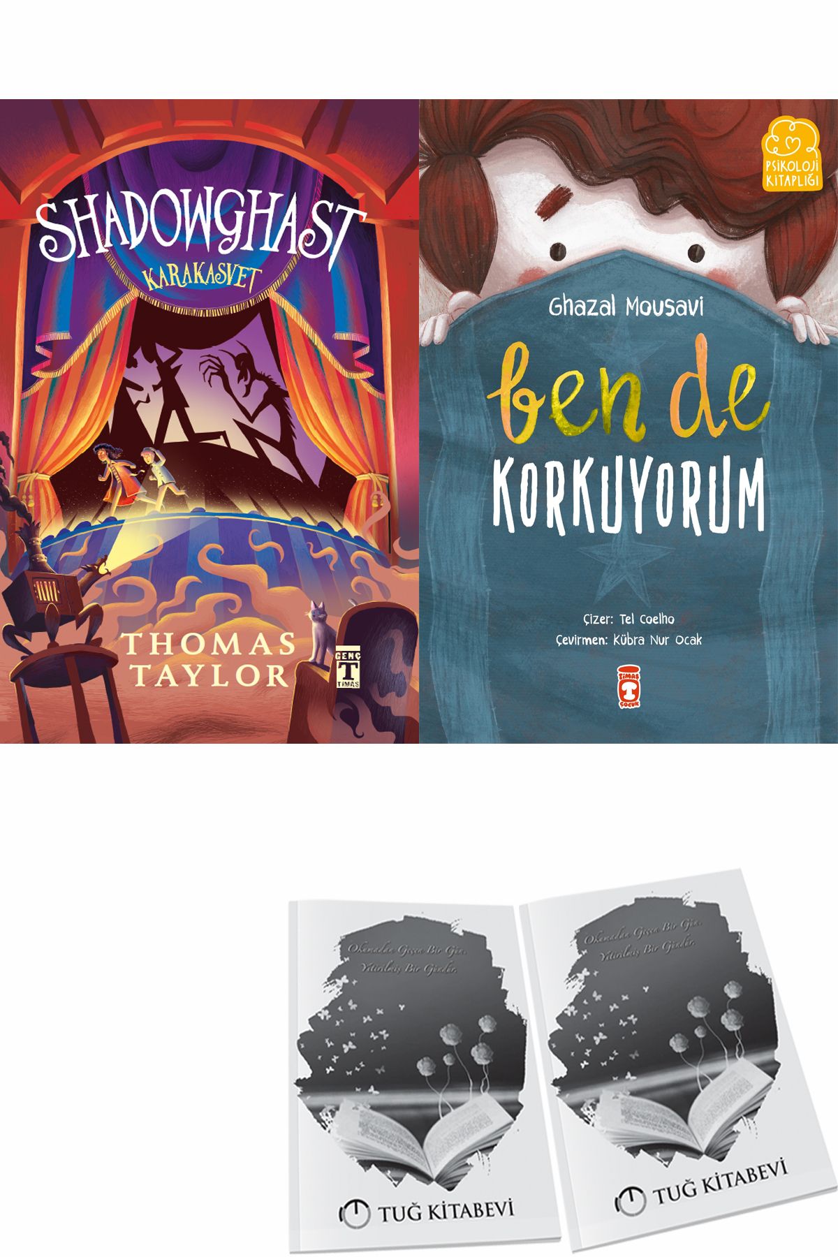 Genç Timaş Shadowghast Karakasvet ve Ben de Korkuyorum + Hediyeli