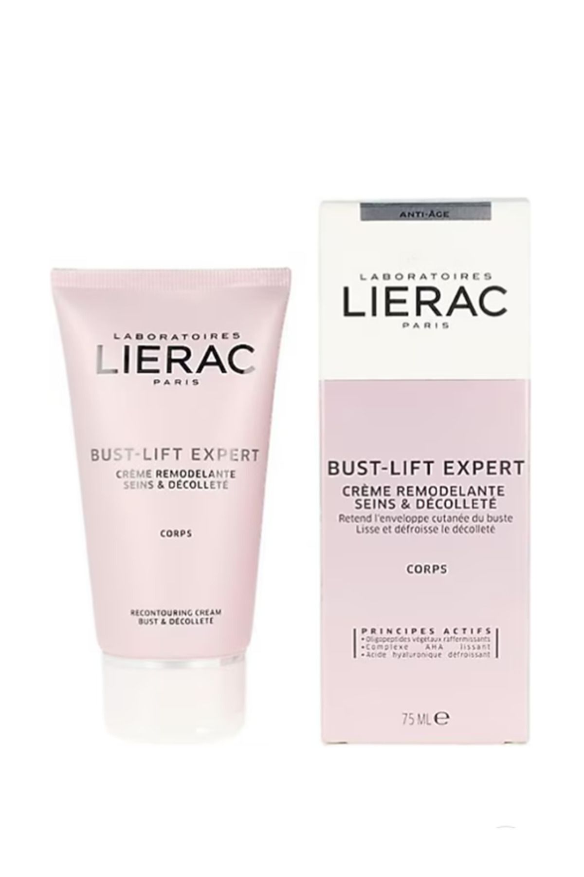 Lierac Dekolte ve Göğüs Bölgesi İçin Yeniden Şekillendirici Bakım Kremi 75 ML