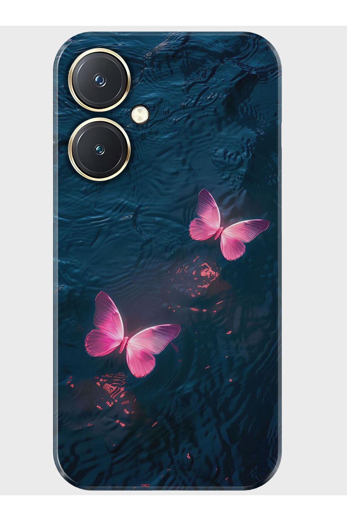 Activist Tecno Spark 9 Pro Kılıf Baskılı Silikon Kapak - denizdeçiçek