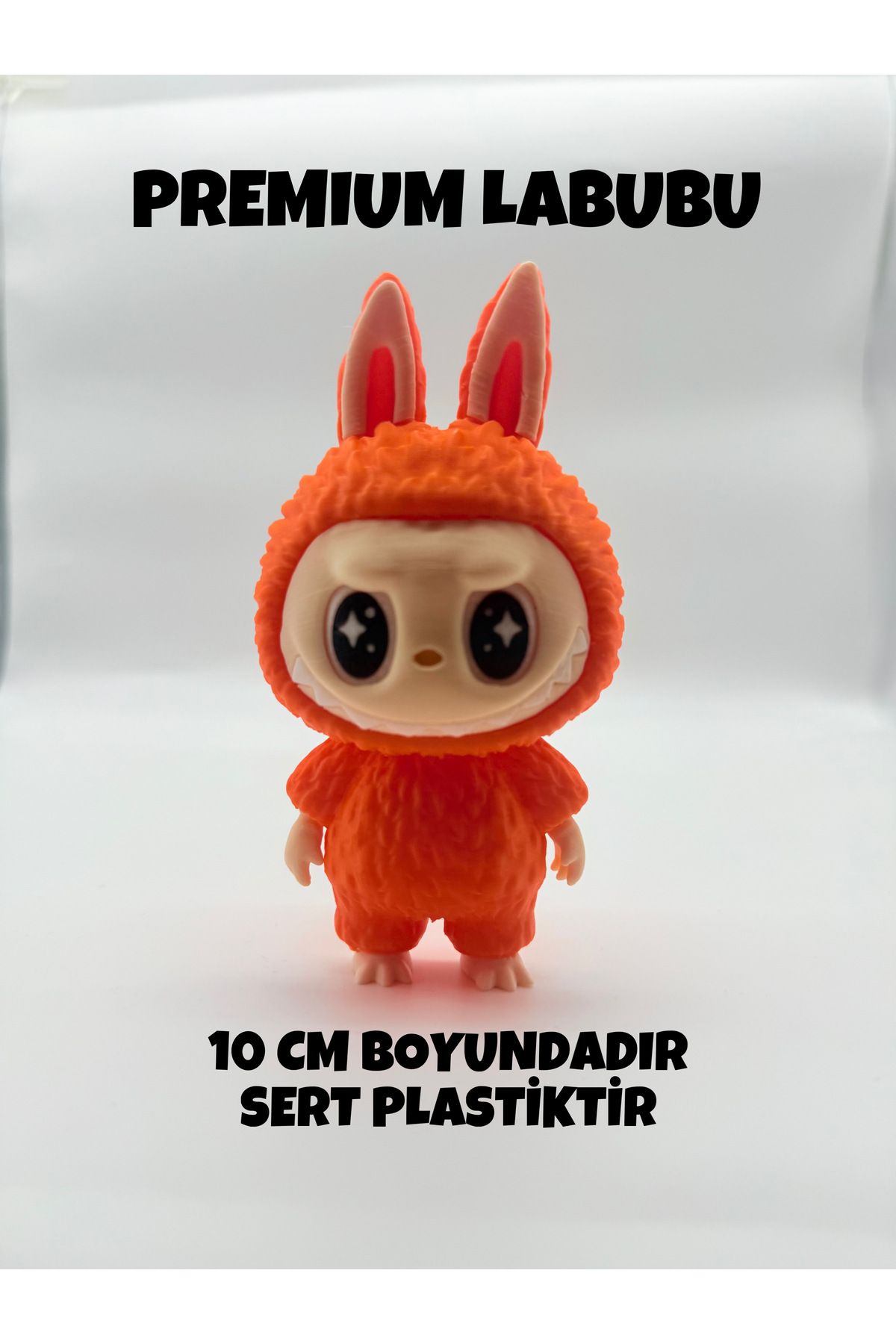 ThreeDesignStore Labubu Figür Oyuncak Sert Plastik 10 Cm Hareketli