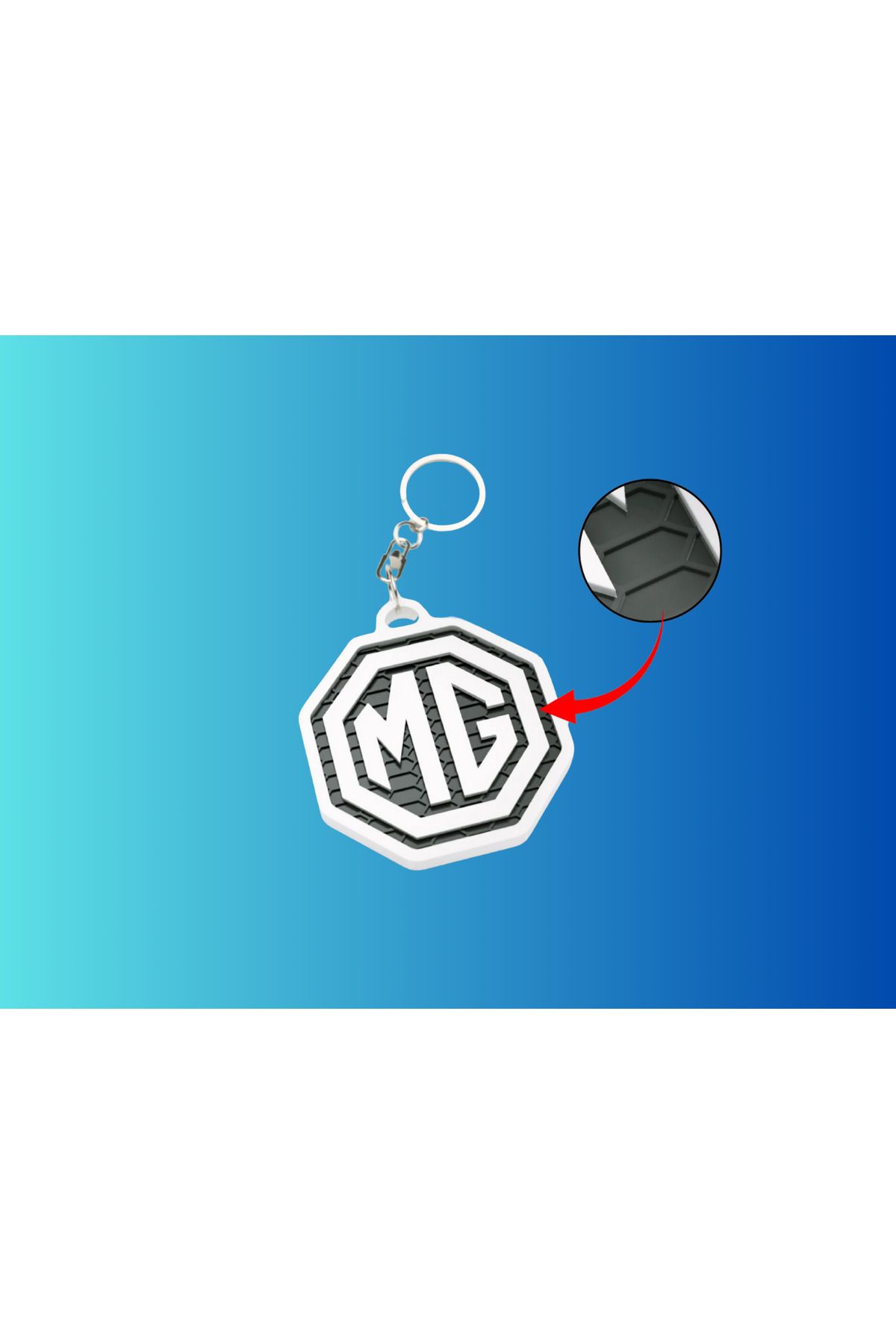YMK MG Araba Anahtarlığı