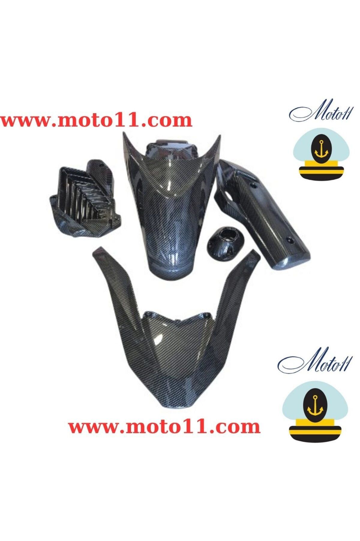 Honda Pcx 125 Karbon Modifiye Set 2021 2024 | Moto11