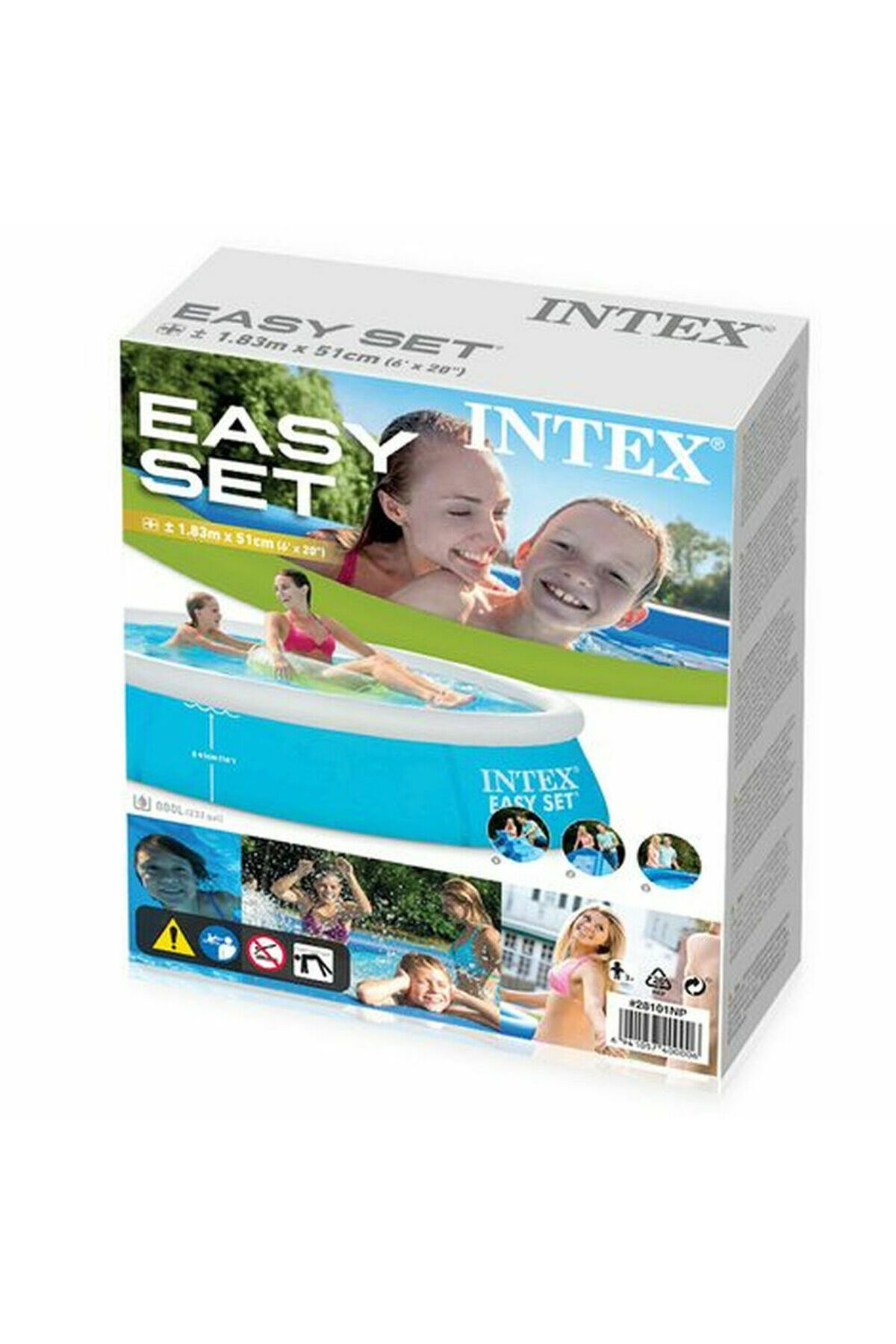 Nose-Intex 28101NP inflatable pool 880 L 183 x 51 cm 5