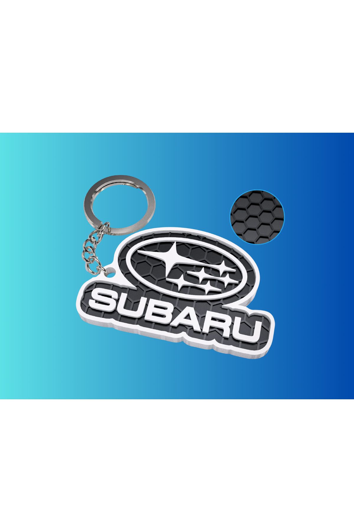 YMK Subaru Araba Anahtarlığı