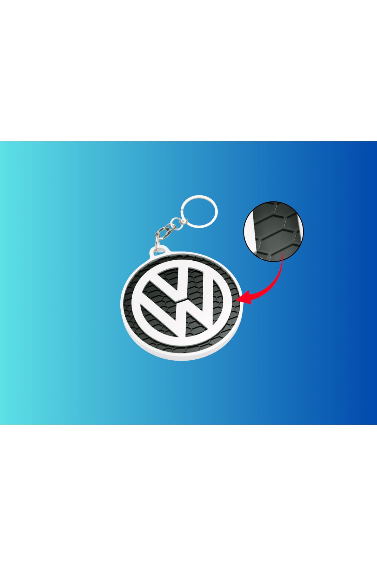 YMK Volkswagen Araba Anahtarlığı