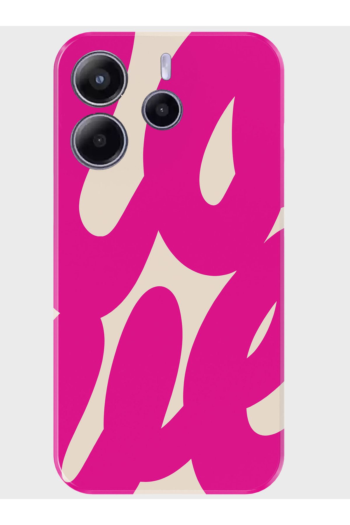 Activist Xiaomi Redmi Note 14 4G Kılıf Baskılı Silikon Kapak - lovepink