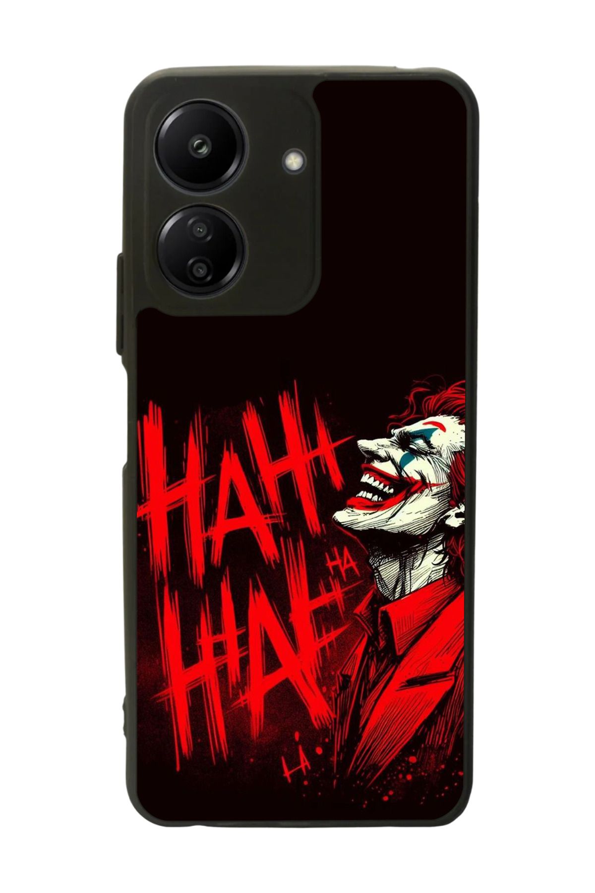 BGAKSESUAR Xiaomi Redmi 13C Uyumlu Mat Siyah Kılıf – Yumuşak Silikon, Koruyucu, Şok Emici Kapak