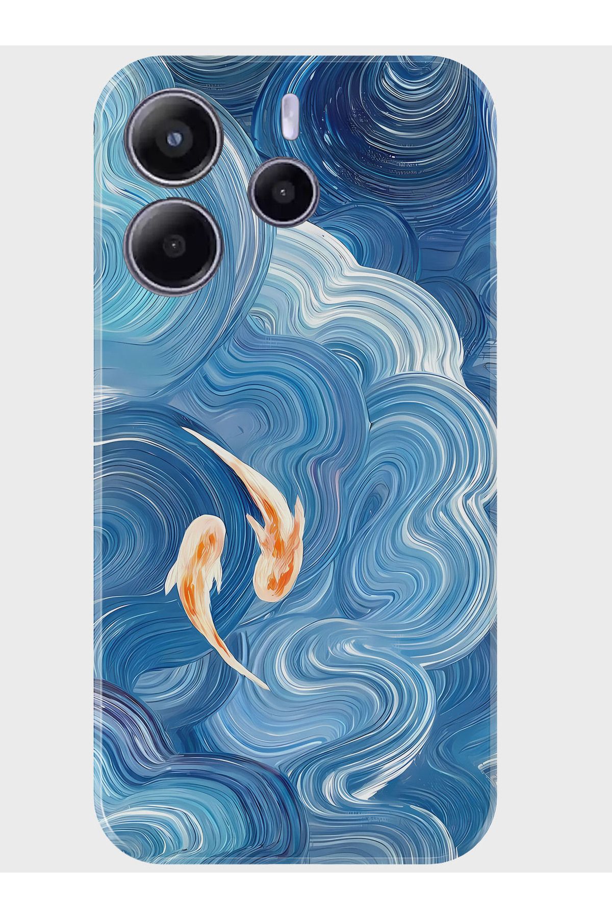 Activist Xiaomi Redmi Note 14 5G Kılıf Baskılı Silikon Kapak - balıklar