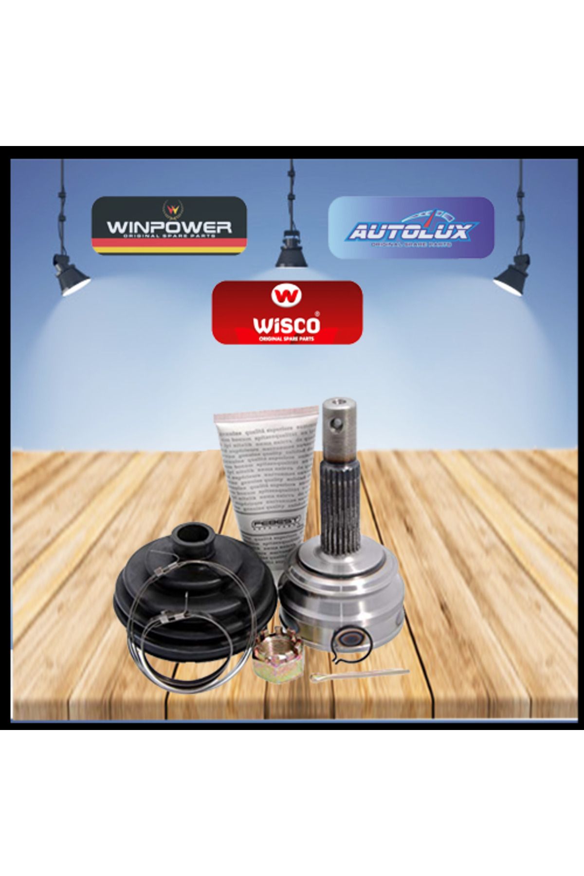 Wisco AKS KAFASI DIS ABSSIZ 22X22X45 UZUNLUK:135,5mm SKODA FAVORIT FELICA 1.3 90 >
